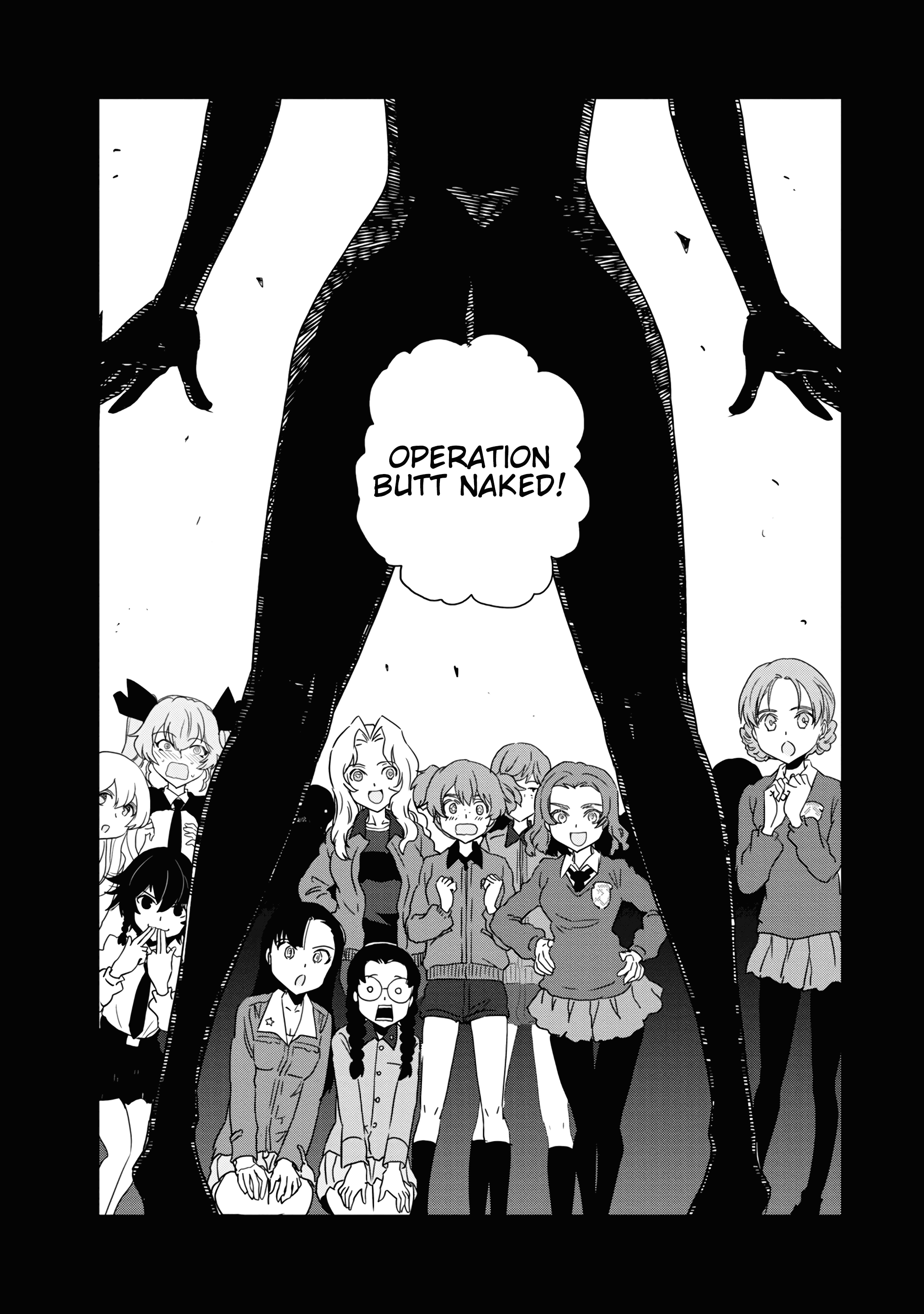 Girls & Panzer - Ribbon No Musha - Vol.14 Chapter 55: Infiltrating The Ooarai Girls' Academy Ship (Part 3)