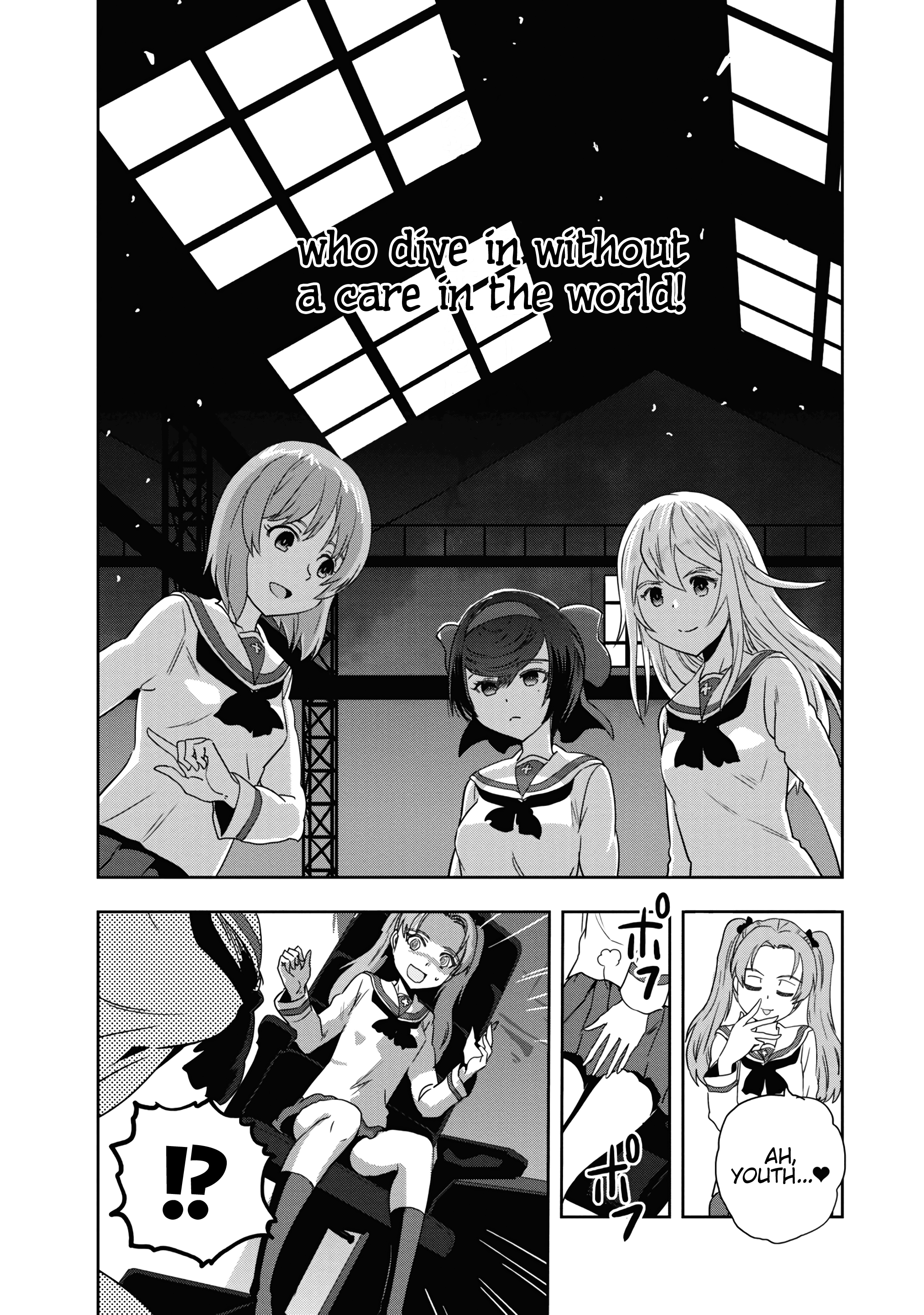 Girls & Panzer - Ribbon No Musha - Vol.14 Chapter 55: Infiltrating The Ooarai Girls' Academy Ship (Part 3)