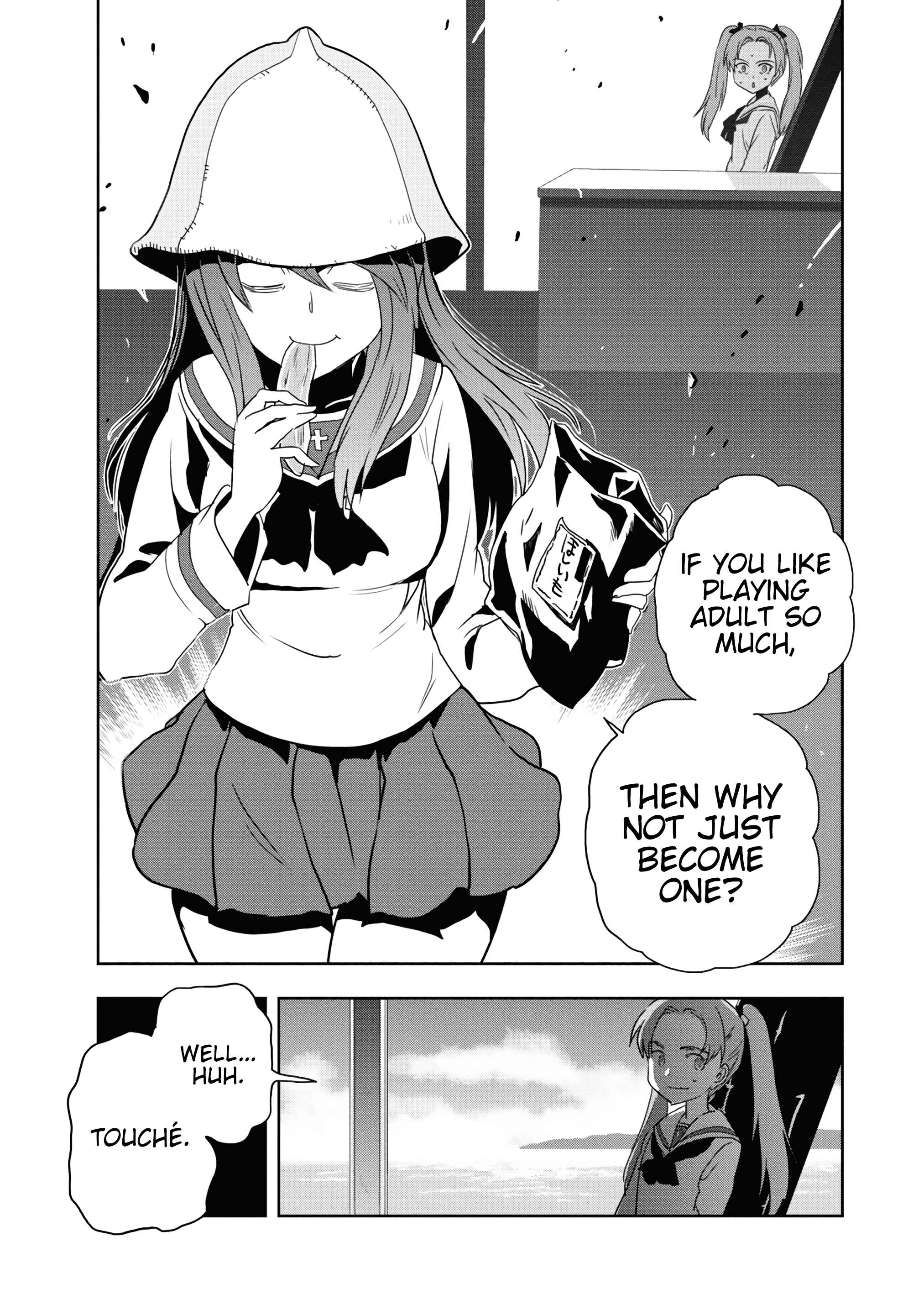 Girls & Panzer - Ribbon No Musha - Vol.14 Chapter 55: Infiltrating The Ooarai Girls' Academy Ship (Part 3)