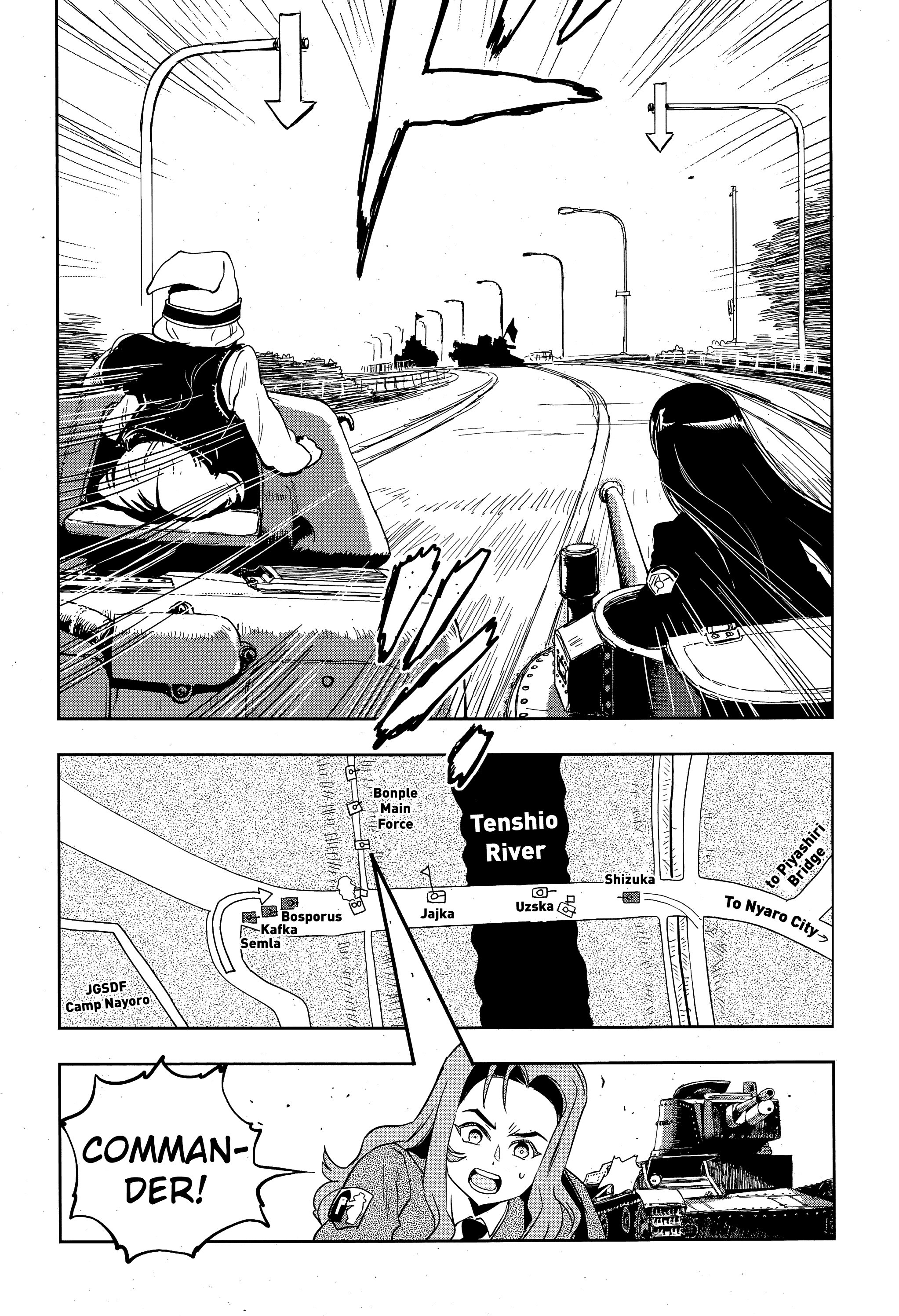 Girls & Panzer - Ribbon No Musha - Vol.12 Chapter 49: The Battle Of Nayoro (Part 3)