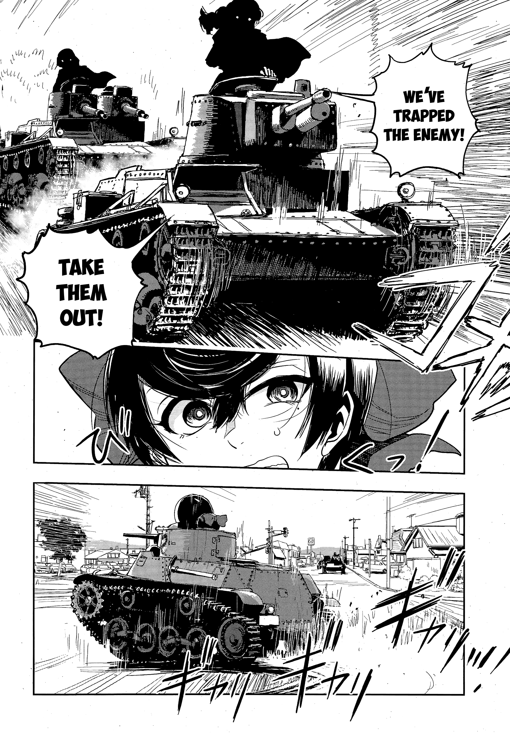 Girls & Panzer - Ribbon No Musha - Vol.12 Chapter 49: The Battle Of Nayoro (Part 3)