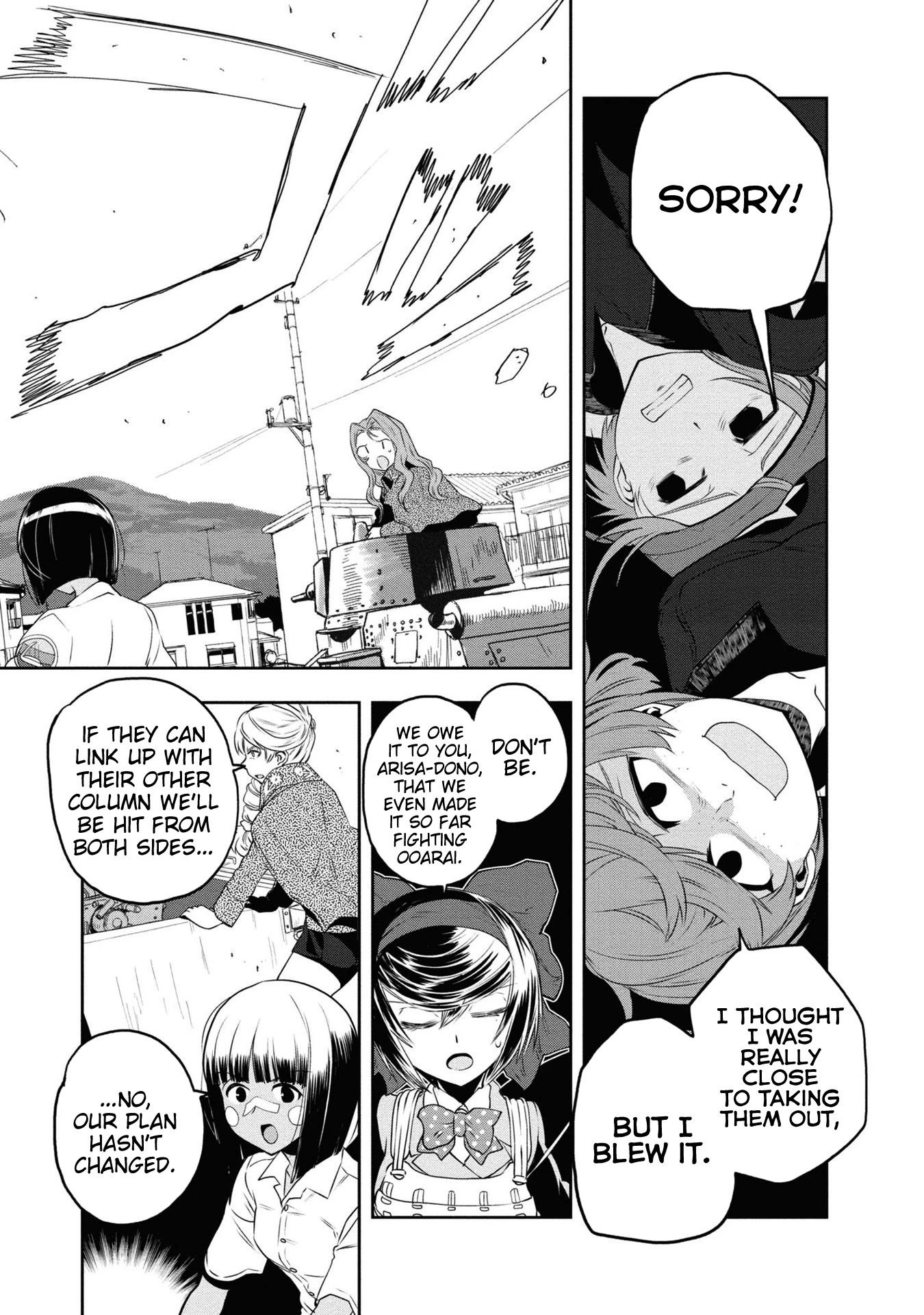 Girls & Panzer - Ribbon No Musha - Chapter 63: The Showdown With Nishizumi Miho (Part 7)