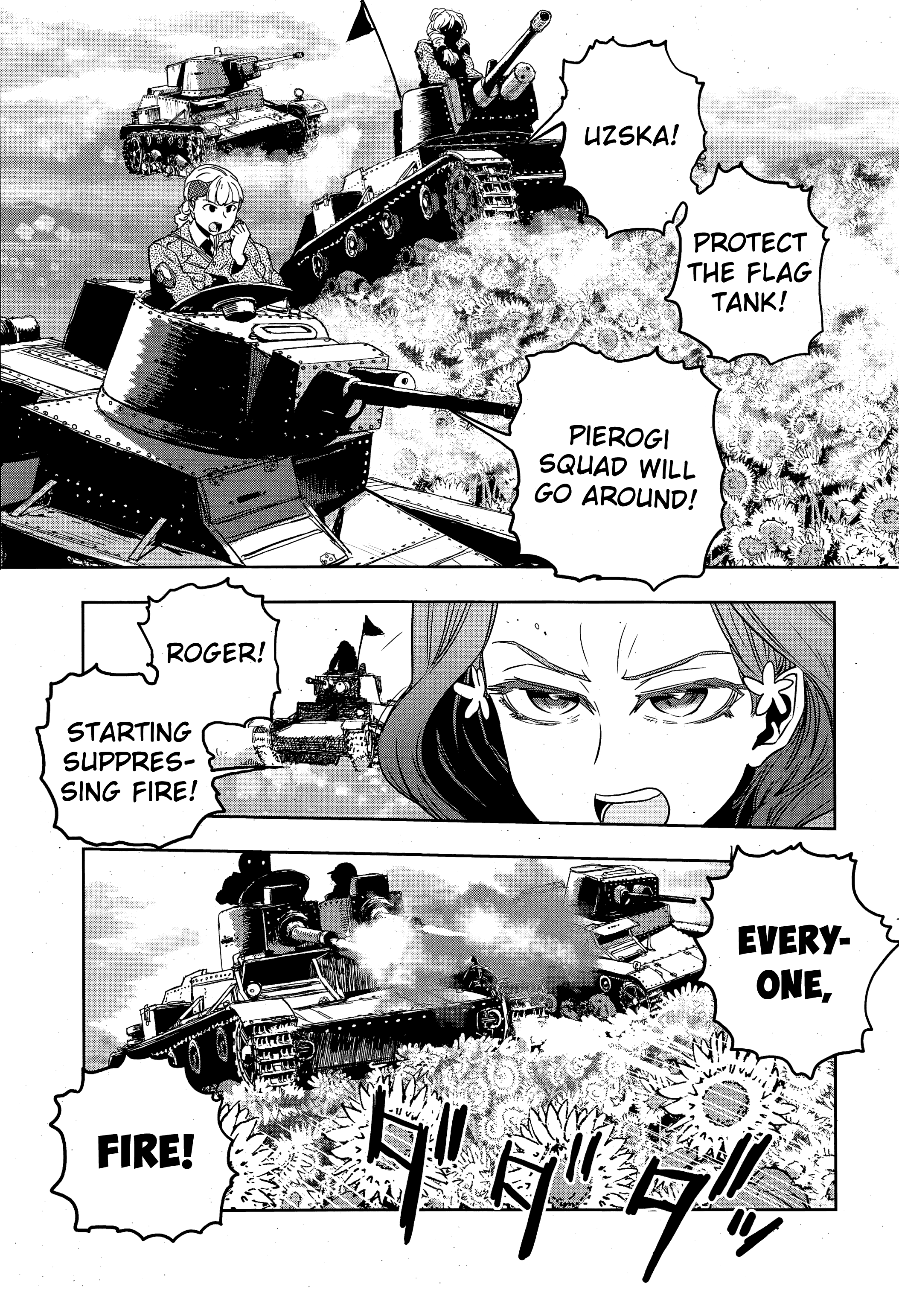 Girls & Panzer - Ribbon No Musha - Vol.12 Chapter 48: The Battle Of Nayoro (Part 2)