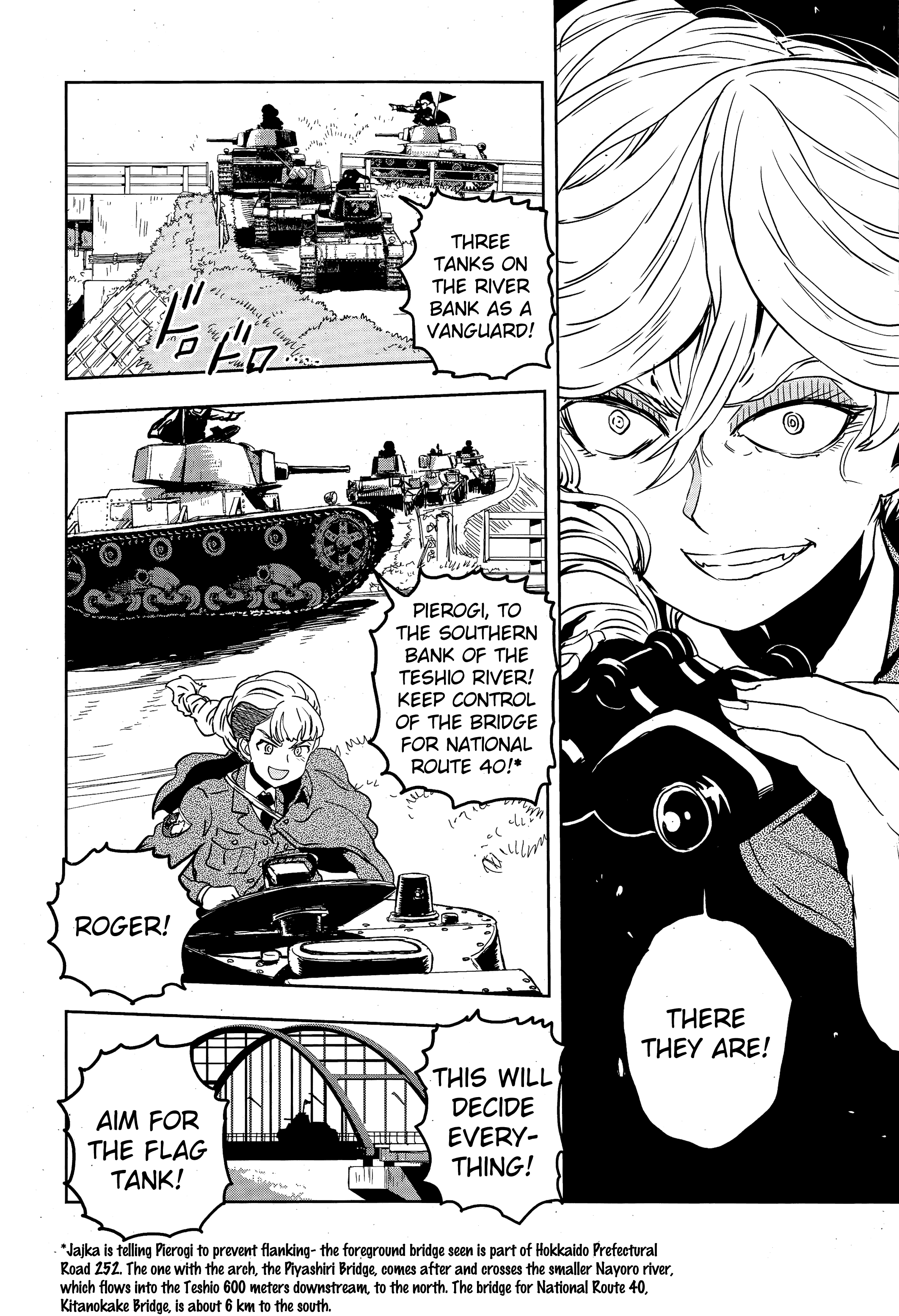 Girls & Panzer - Ribbon No Musha - Vol.12 Chapter 48: The Battle Of Nayoro (Part 2)