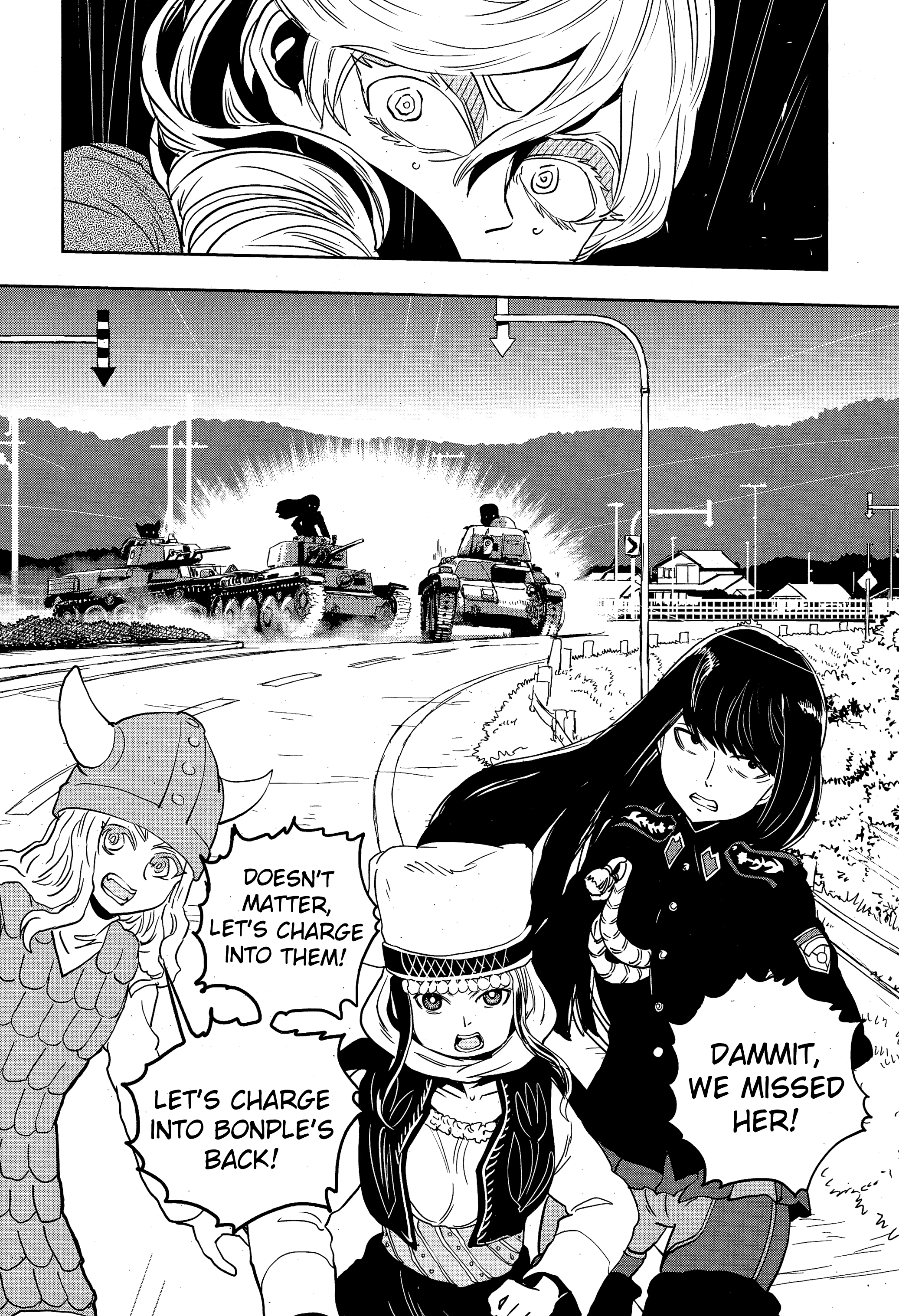 Girls & Panzer - Ribbon No Musha - Vol.12 Chapter 48: The Battle Of Nayoro (Part 2)