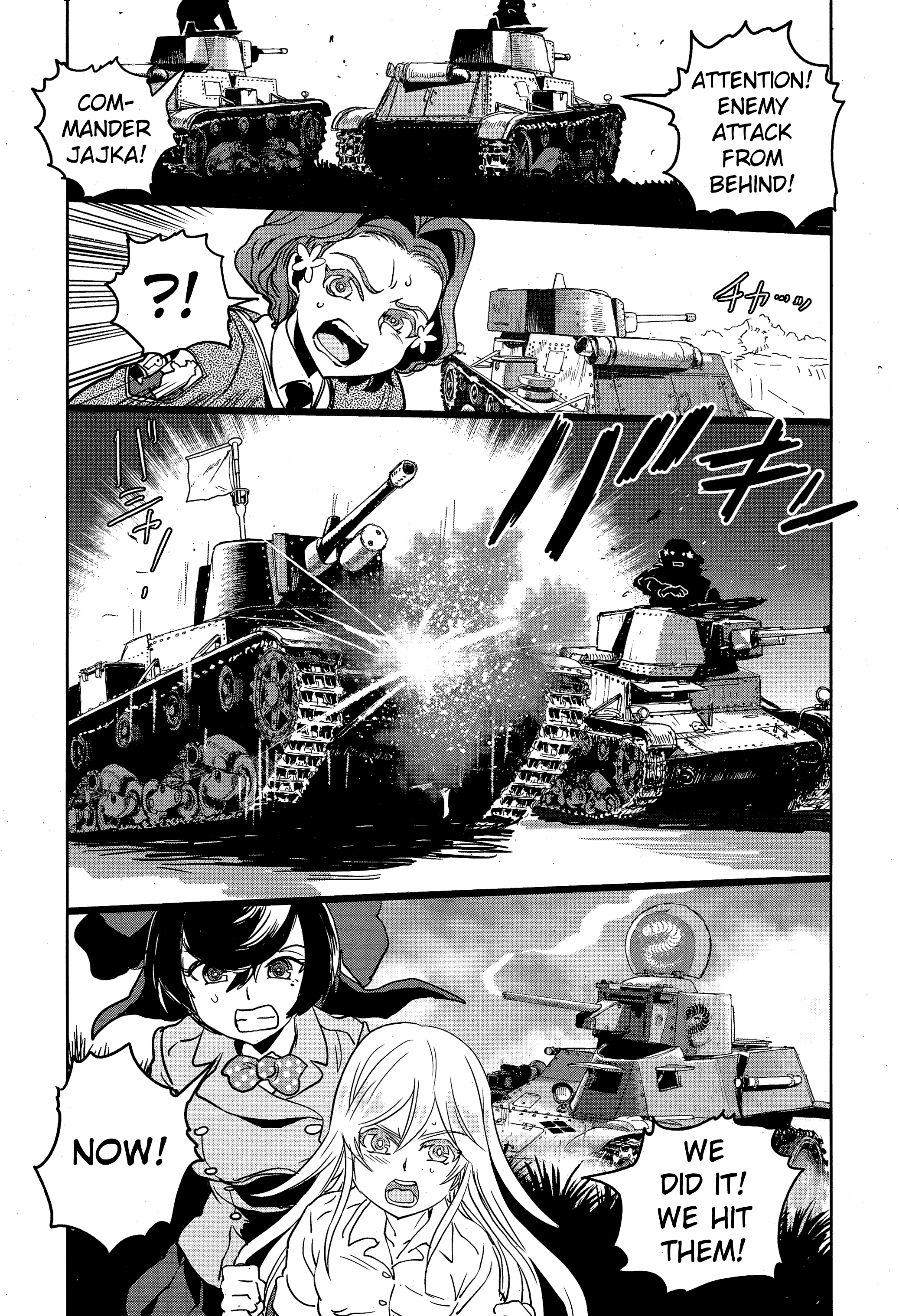 Girls & Panzer - Ribbon No Musha - Vol.12 Chapter 48: The Battle Of Nayoro (Part 2)