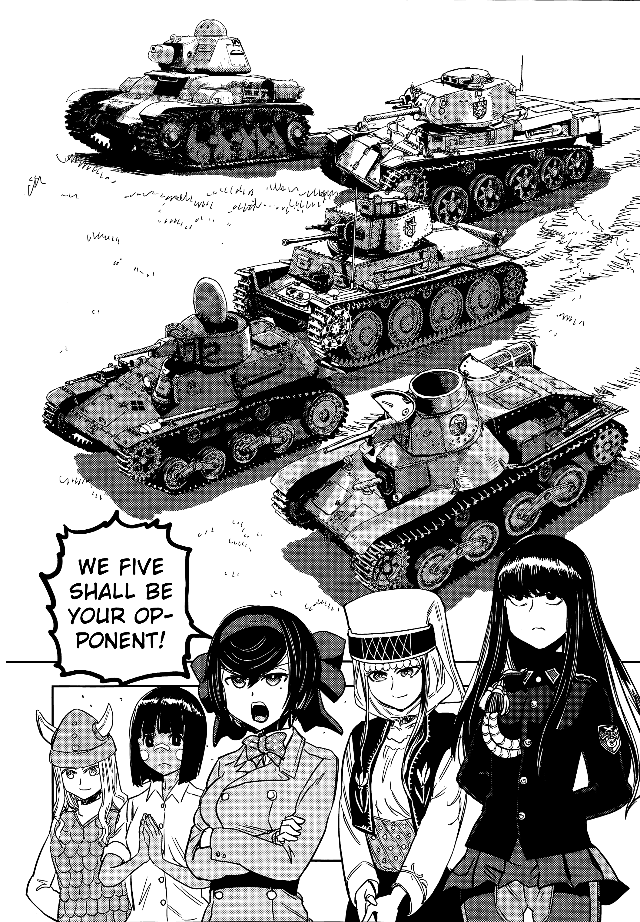 Girls & Panzer - Ribbon No Musha - Vol.12 Chapter 47: The Battle Of Nayoro (Part 1)