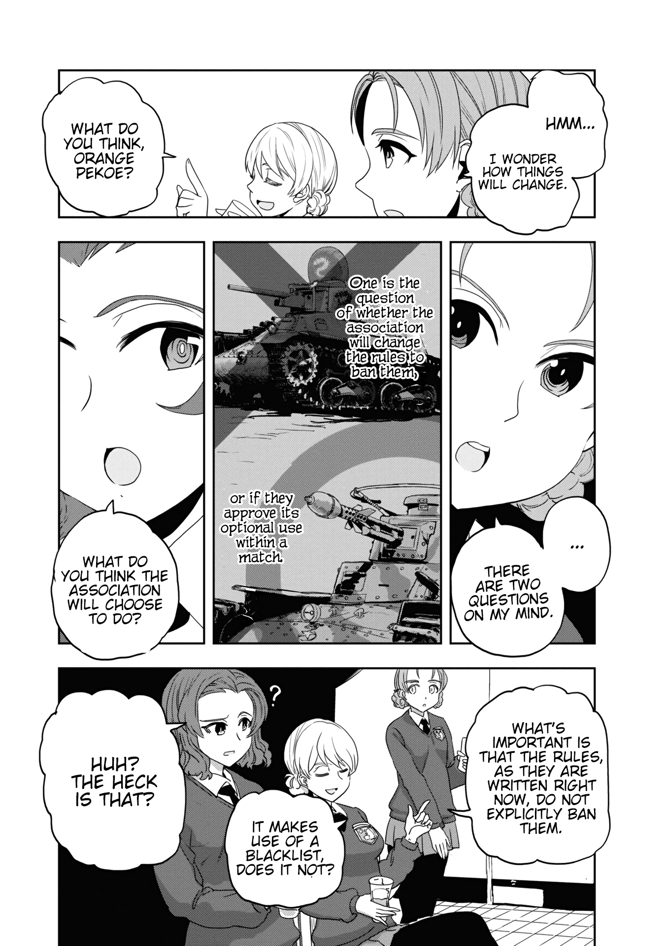 Girls & Panzer - Ribbon No Musha - Vol.15 Chapter 59: The Showdown With Nishizumi Miho (Part 3)