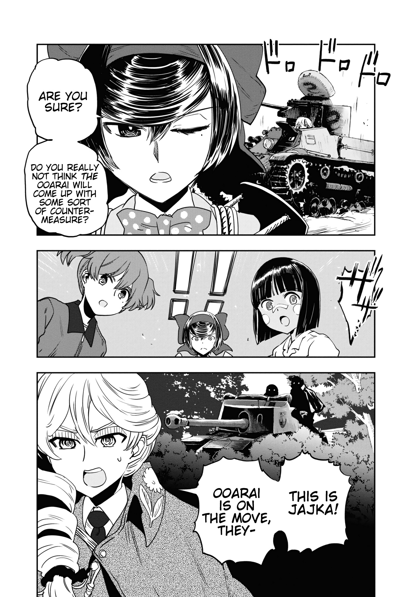 Girls & Panzer - Ribbon No Musha - Vol.15 Chapter 59: The Showdown With Nishizumi Miho (Part 3)