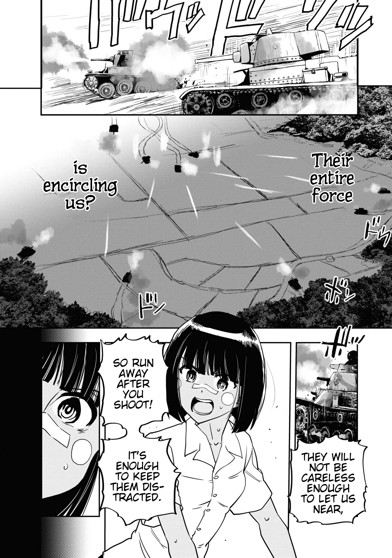 Girls & Panzer - Ribbon No Musha - Vol.15 Chapter 59: The Showdown With Nishizumi Miho (Part 3)