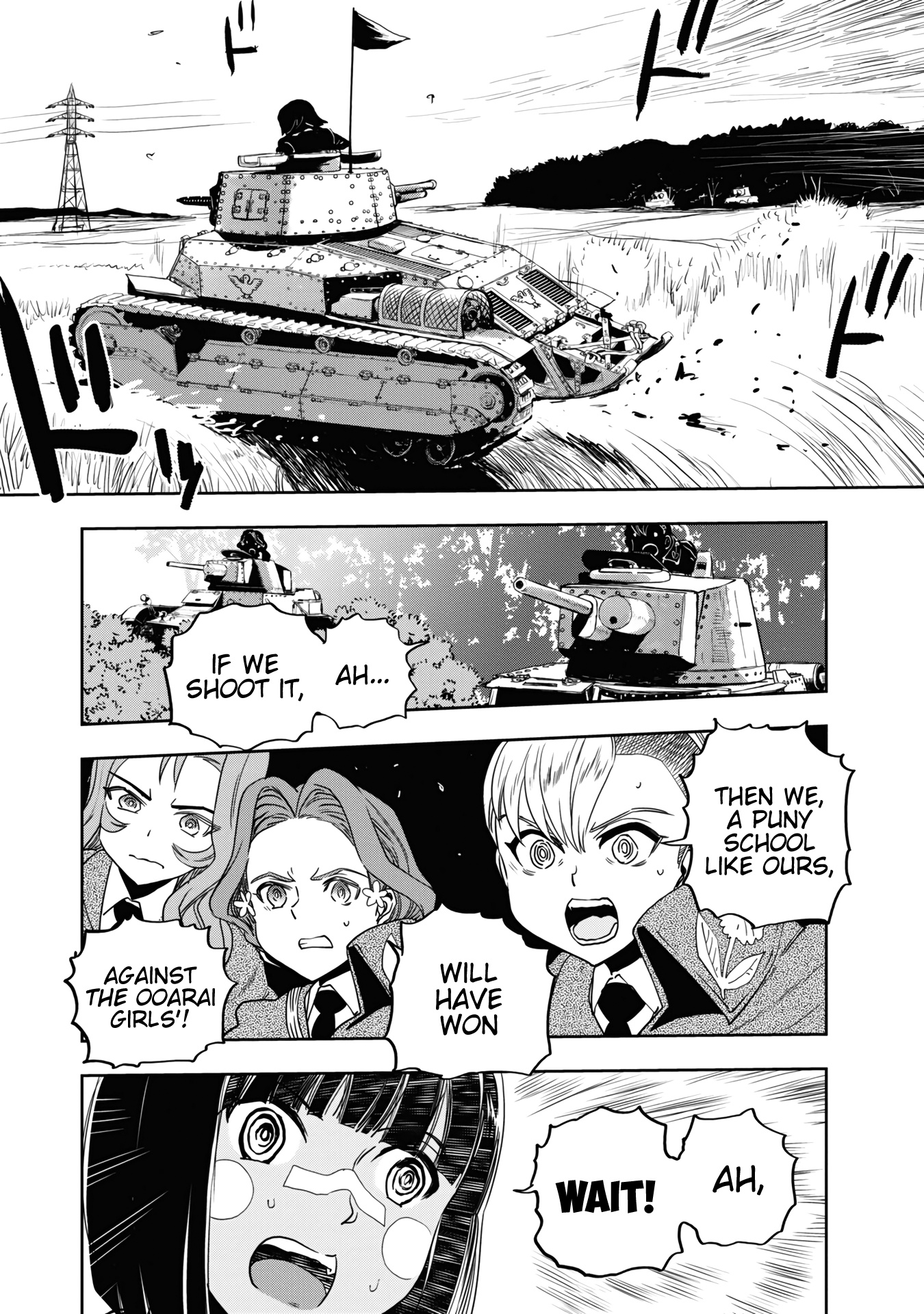 Girls & Panzer - Ribbon No Musha - Vol.15 Chapter 59: The Showdown With Nishizumi Miho (Part 3)