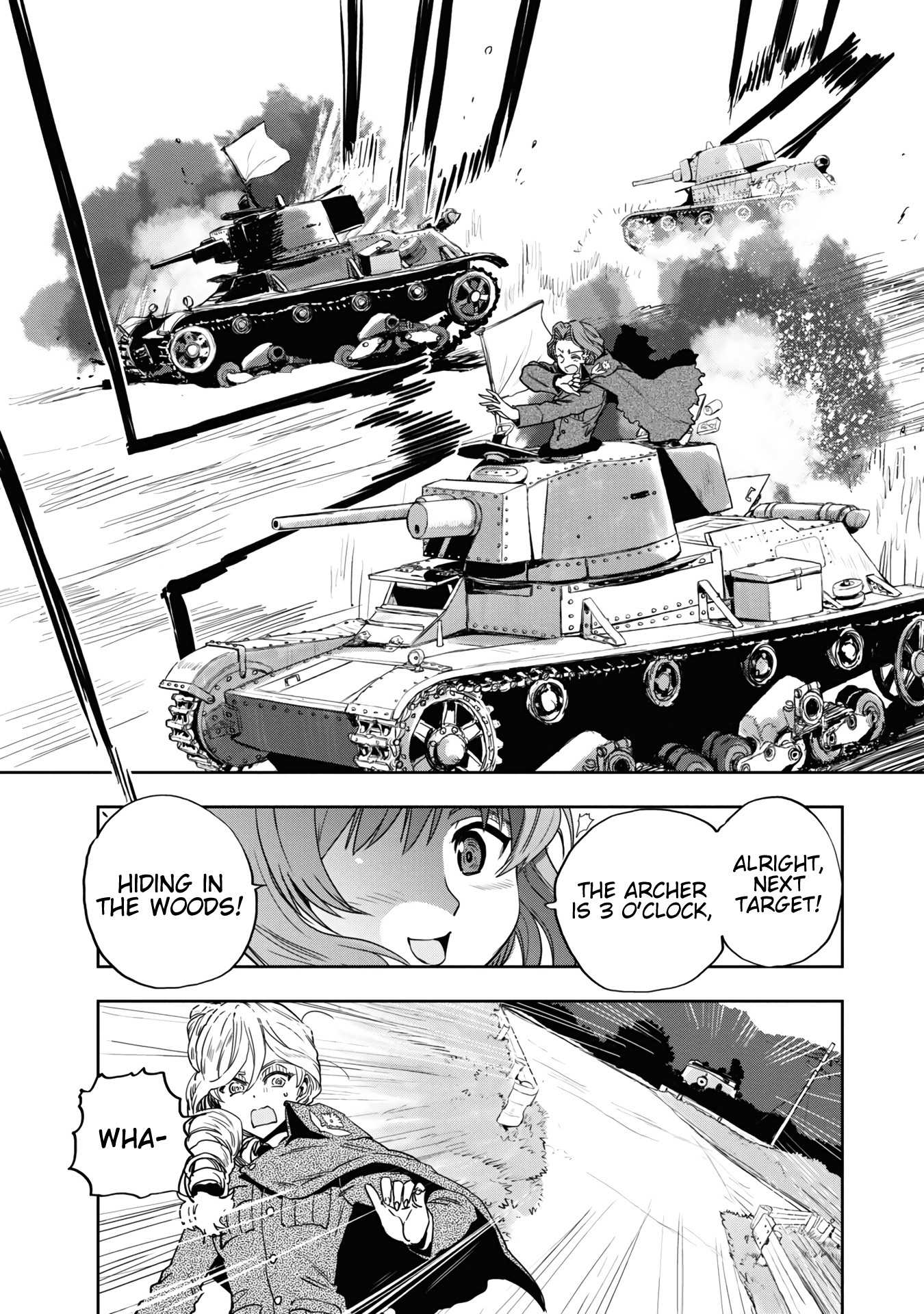 Girls & Panzer - Ribbon No Musha - Vol.15 Chapter 59: The Showdown With Nishizumi Miho (Part 3)