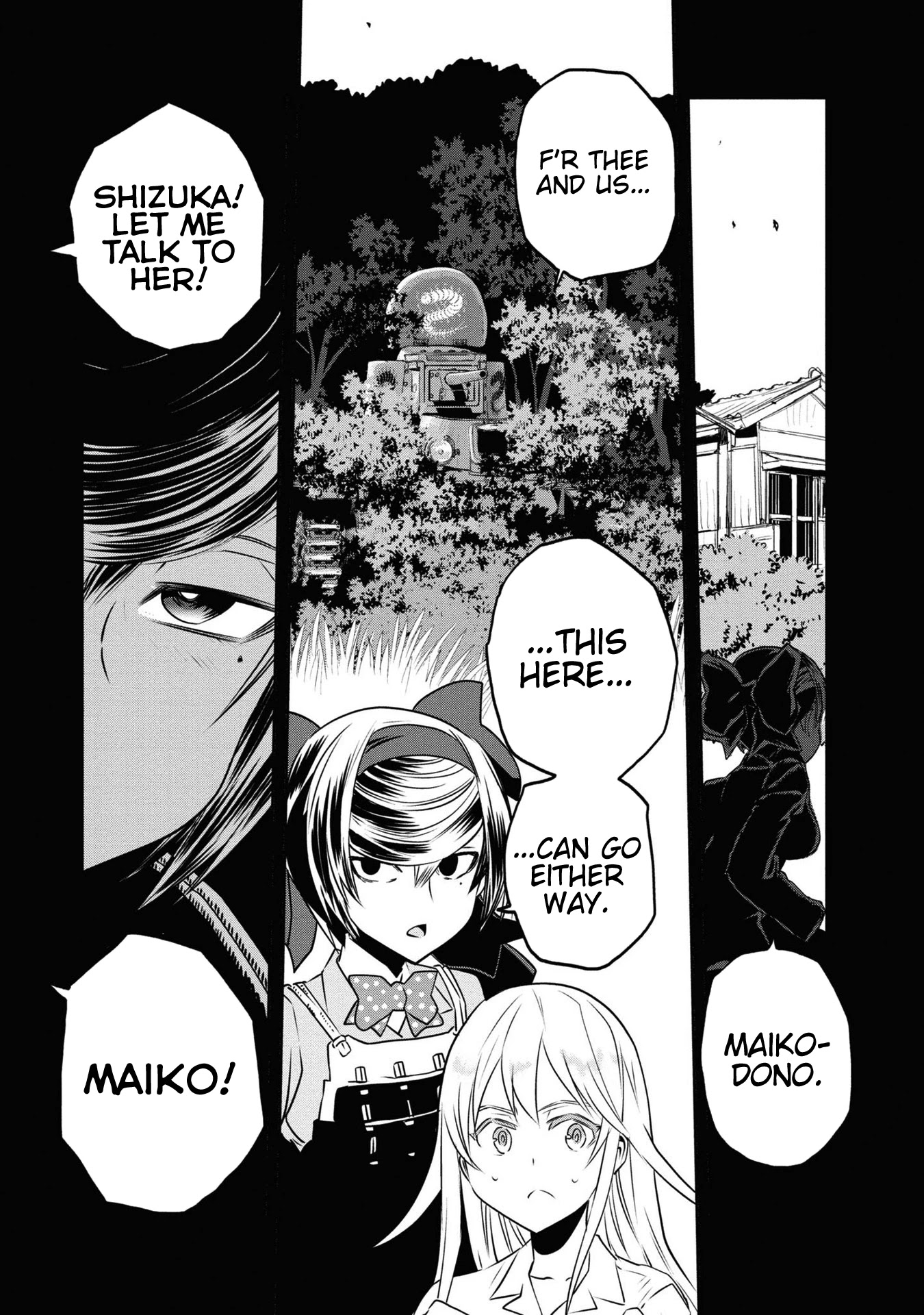 Girls & Panzer - Ribbon No Musha - Chapter 62: The Showdown With Nishizumi Miho (Part 6)