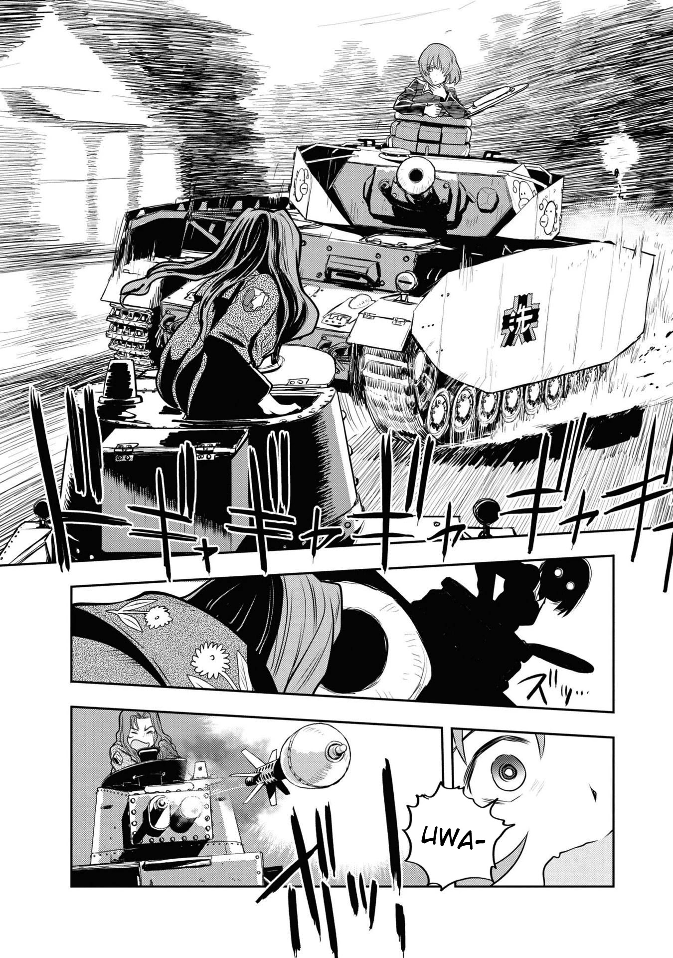 Girls & Panzer - Ribbon No Musha - Chapter 62: The Showdown With Nishizumi Miho (Part 6)