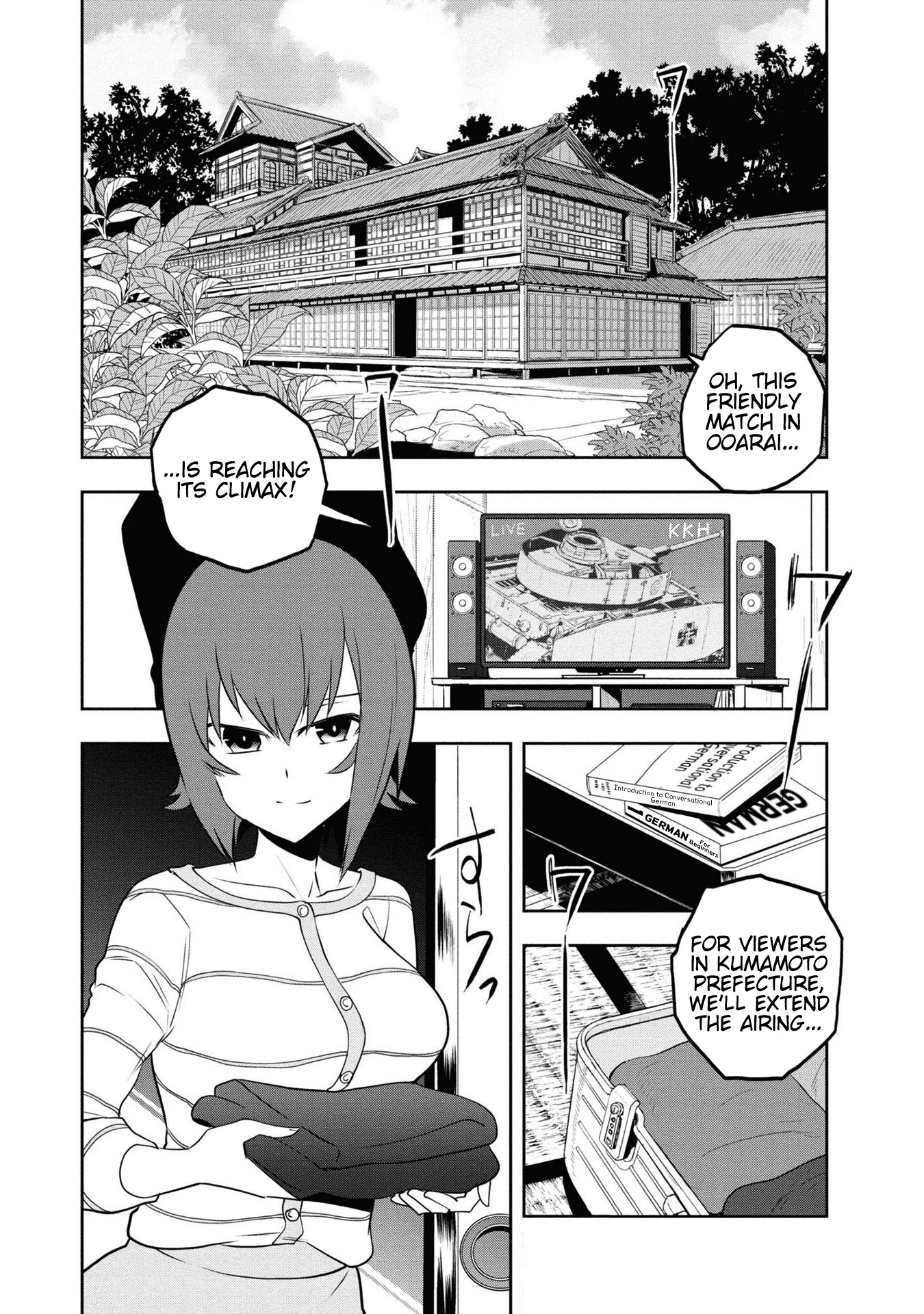 Girls & Panzer - Ribbon No Musha - Chapter 62: The Showdown With Nishizumi Miho (Part 6)