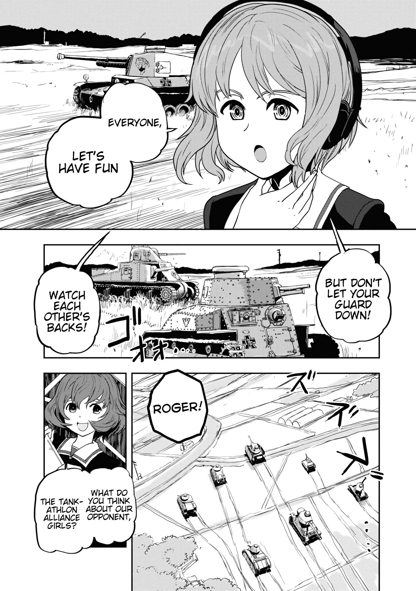 Girls & Panzer - Ribbon No Musha - Vol.15 Chapter 57: The Showdown With Nishizumi Miho (Part 1)