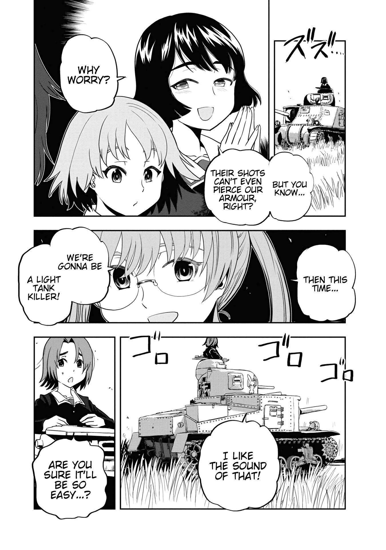 Girls & Panzer - Ribbon No Musha - Vol.15 Chapter 57: The Showdown With Nishizumi Miho (Part 1)