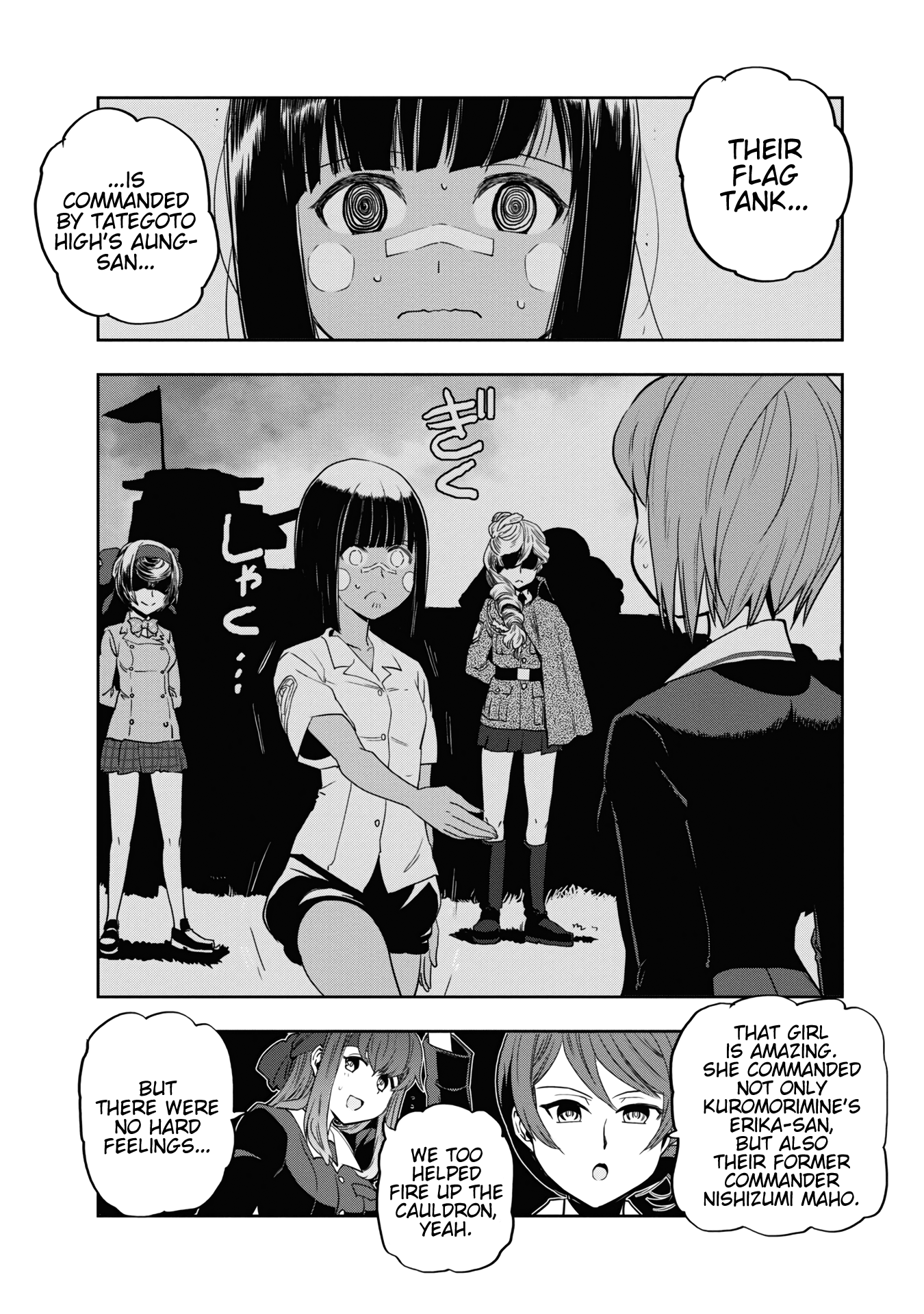 Girls & Panzer - Ribbon No Musha - Vol.15 Chapter 57: The Showdown With Nishizumi Miho (Part 1)