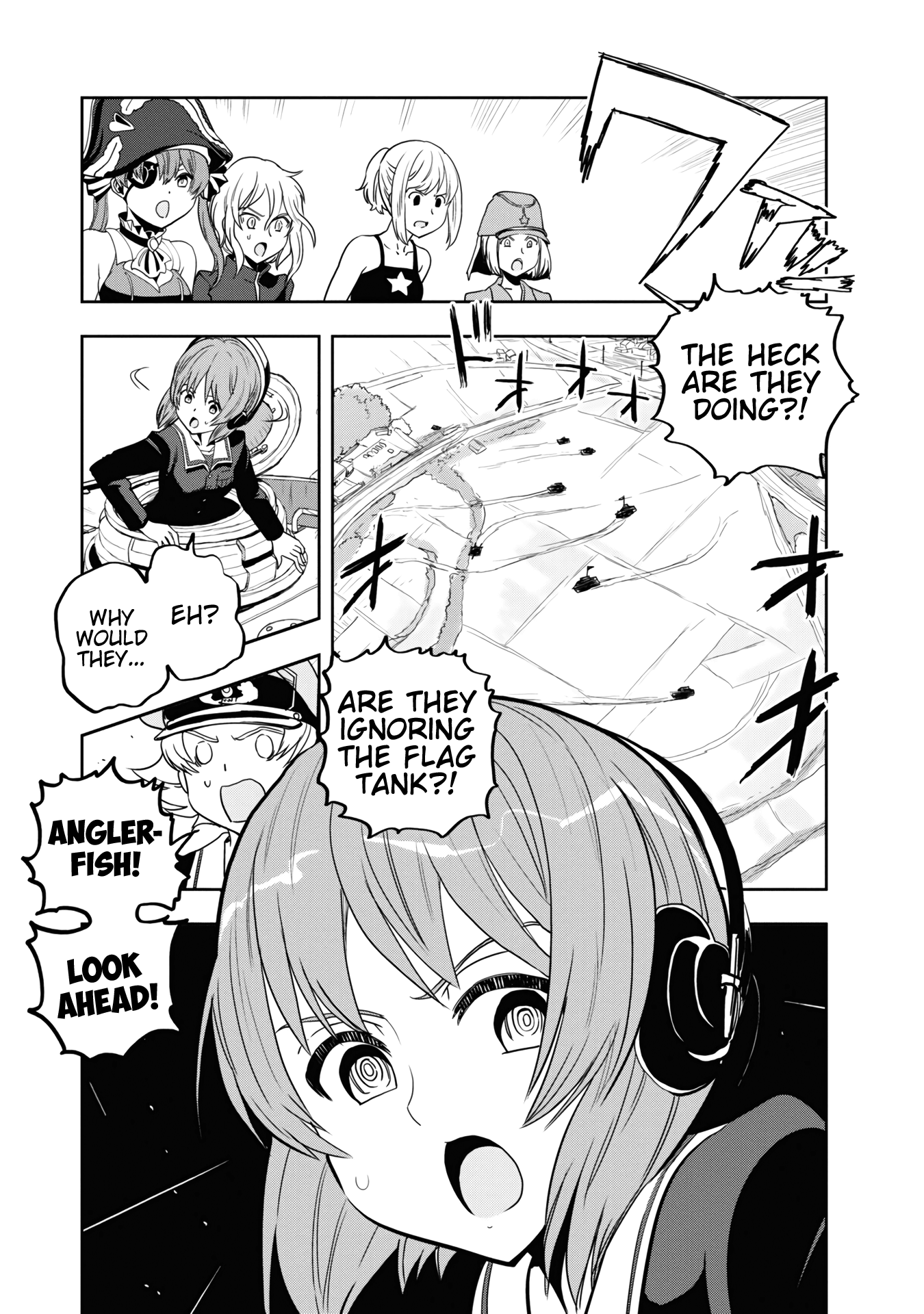 Girls & Panzer - Ribbon No Musha - Vol.15 Chapter 57: The Showdown With Nishizumi Miho (Part 1)