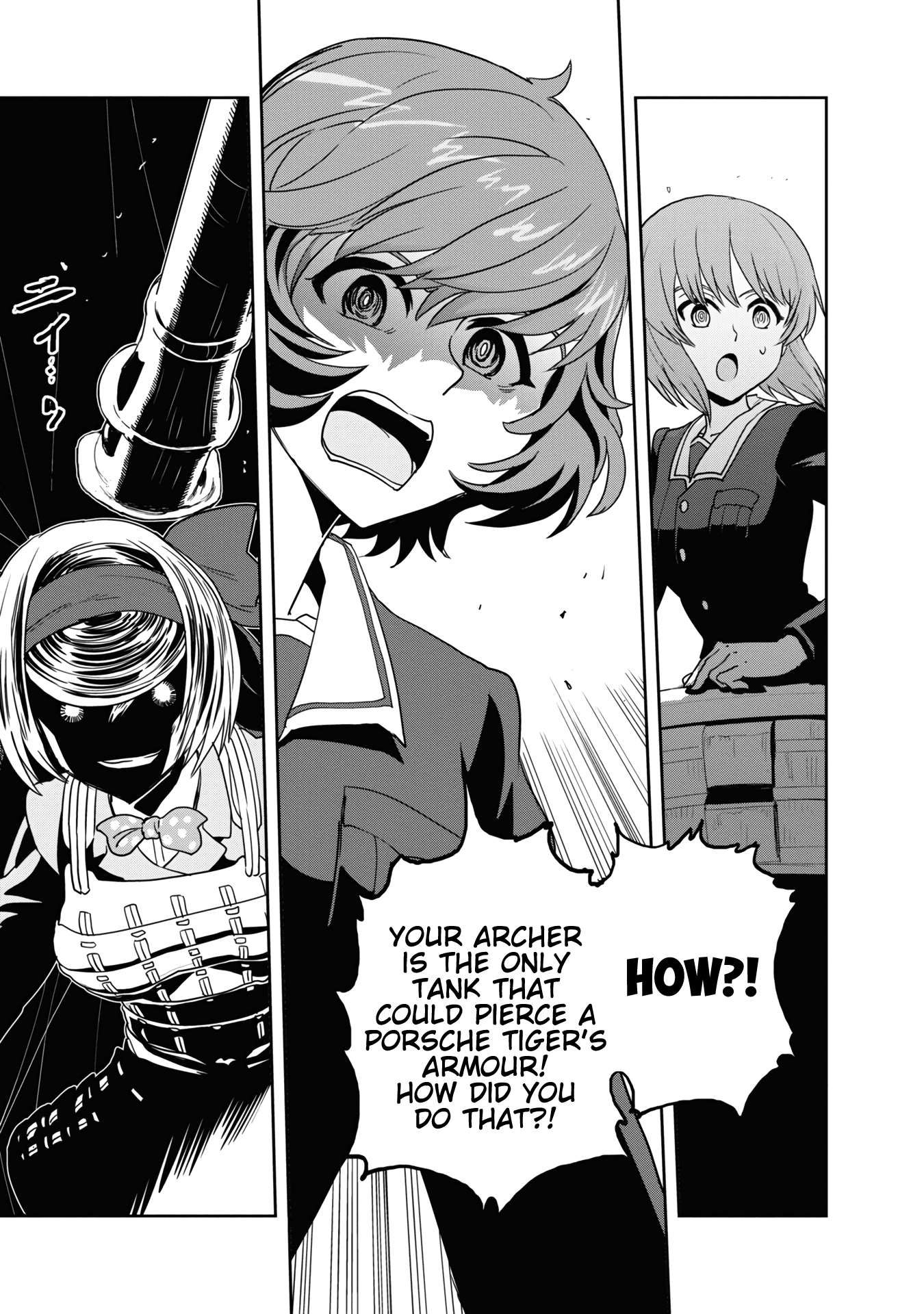 Girls & Panzer - Ribbon No Musha - Vol.15 Chapter 57: The Showdown With Nishizumi Miho (Part 1)