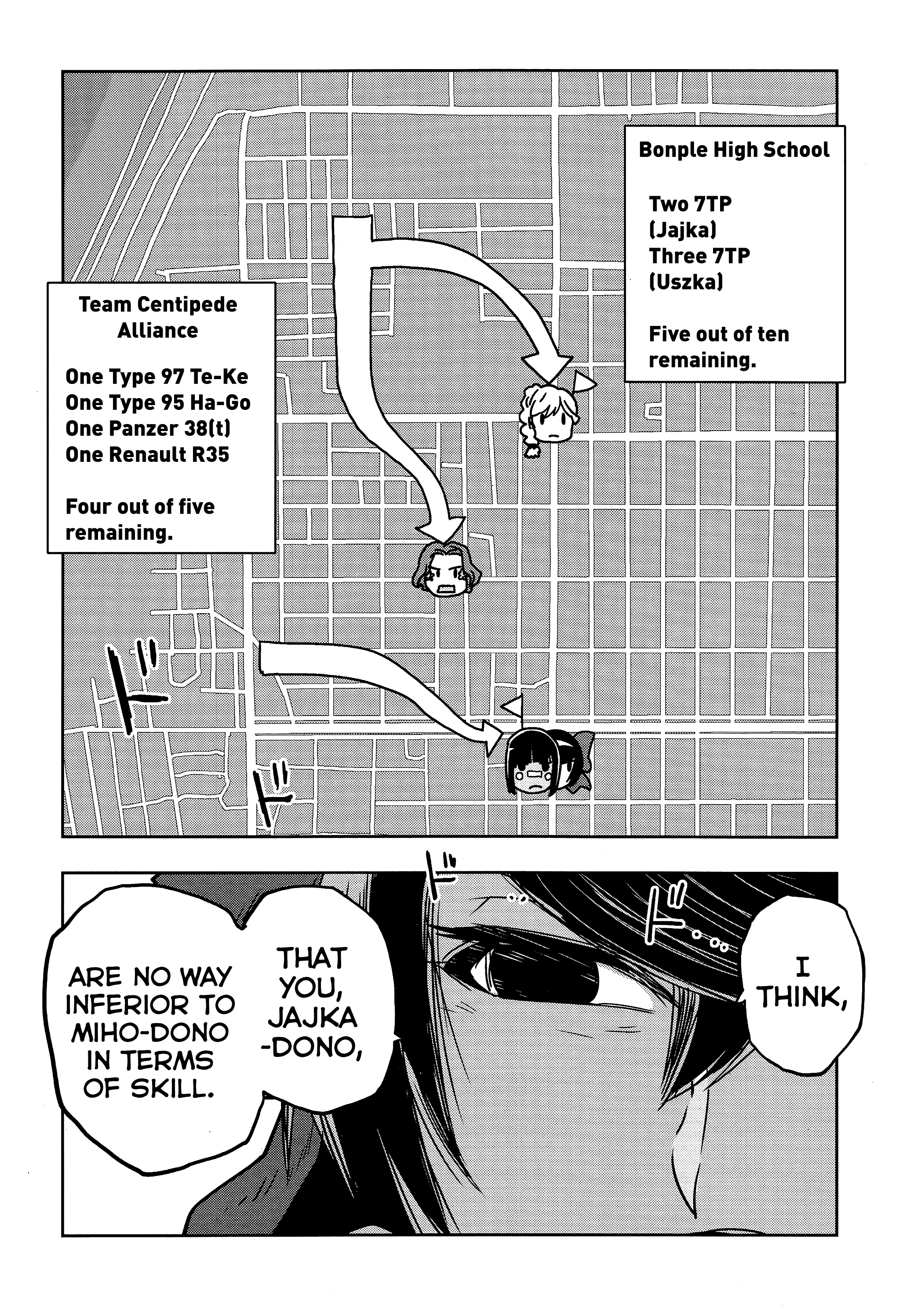 Girls & Panzer - Ribbon No Musha - Vol.13 Chapter 50: The Battle Of Nayoro (Part 4)