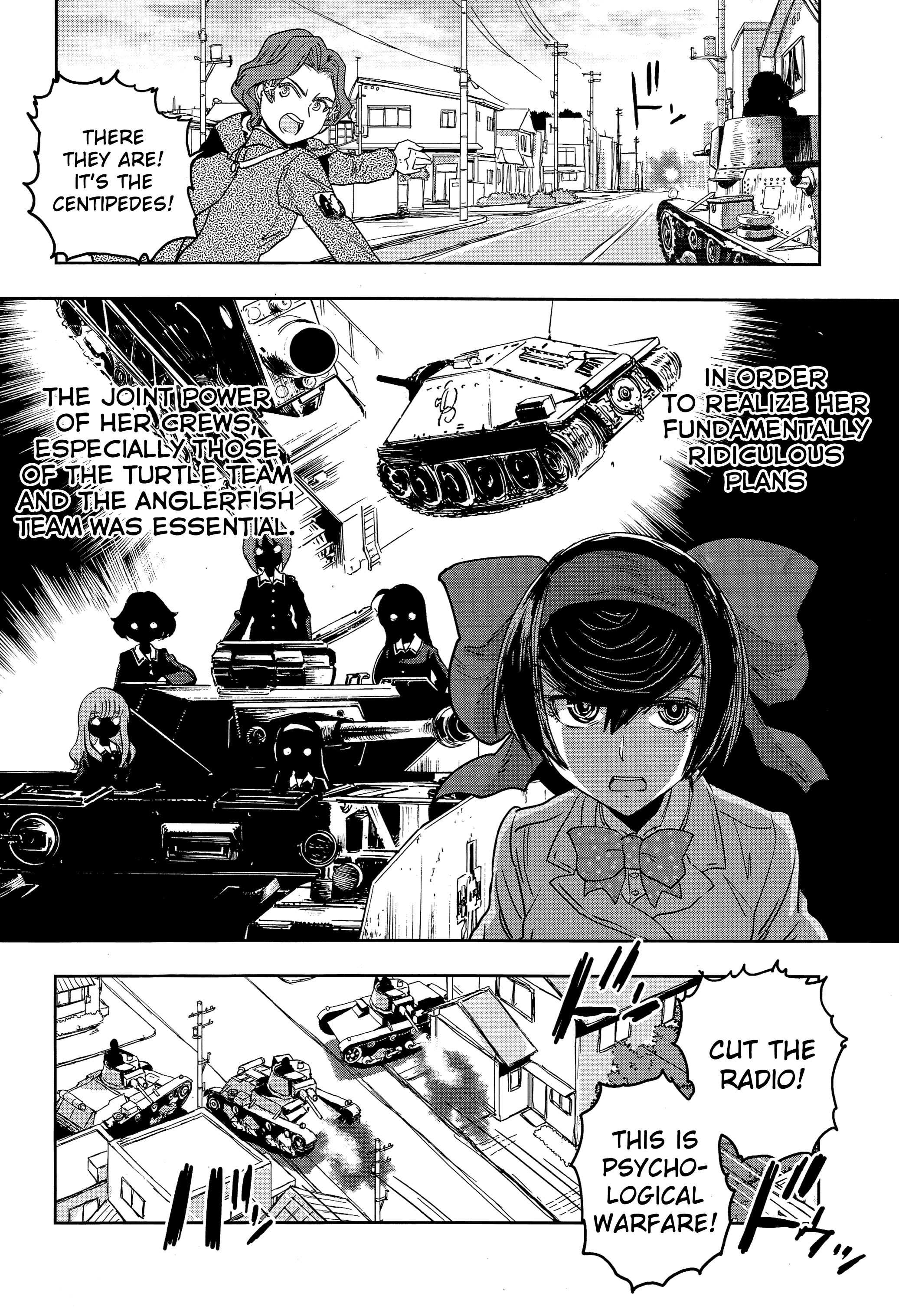 Girls & Panzer - Ribbon No Musha - Vol.13 Chapter 50: The Battle Of Nayoro (Part 4)