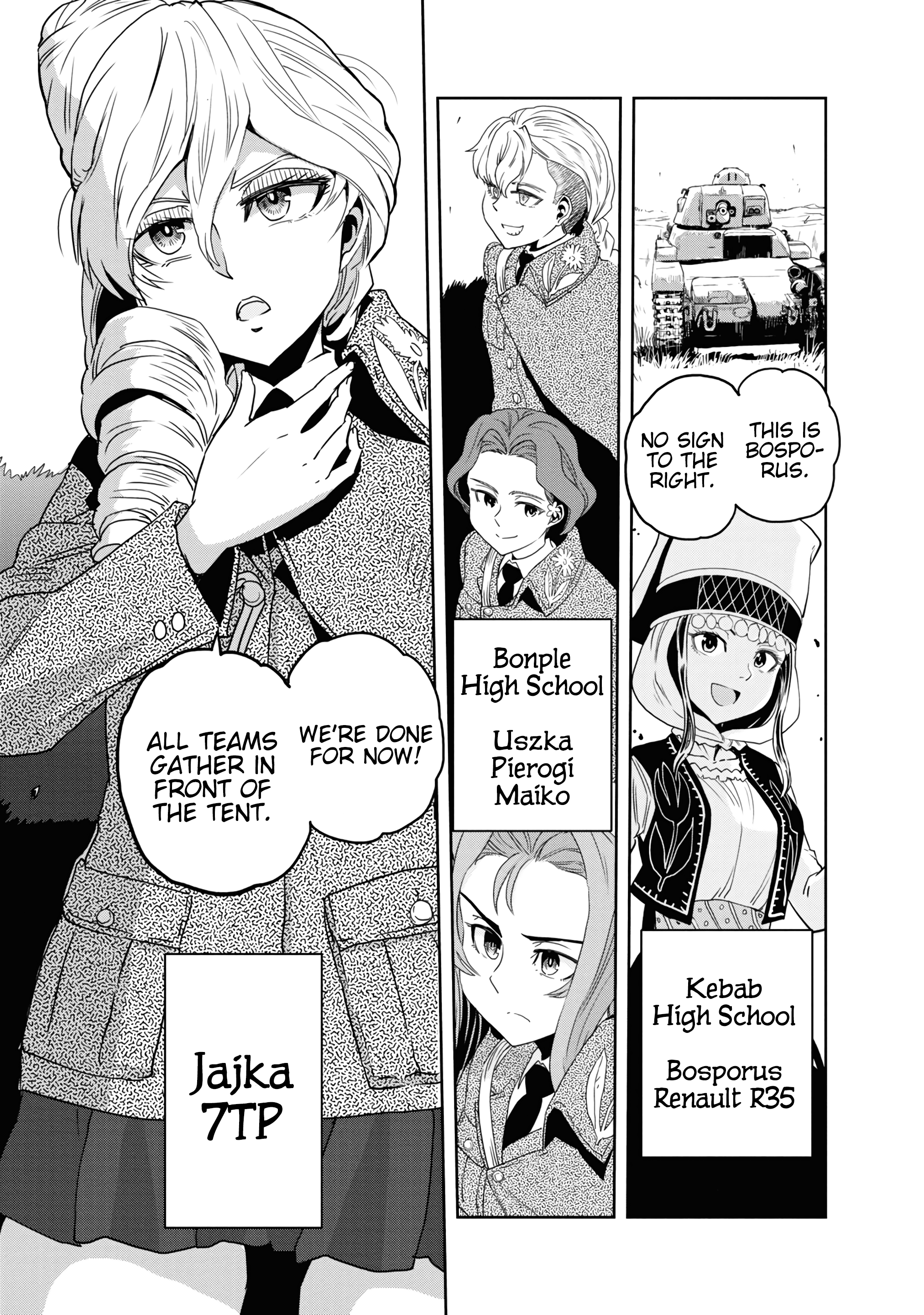 Girls & Panzer - Ribbon No Musha - Vol.14 Chapter 56: We Will Not Win With These Tanks