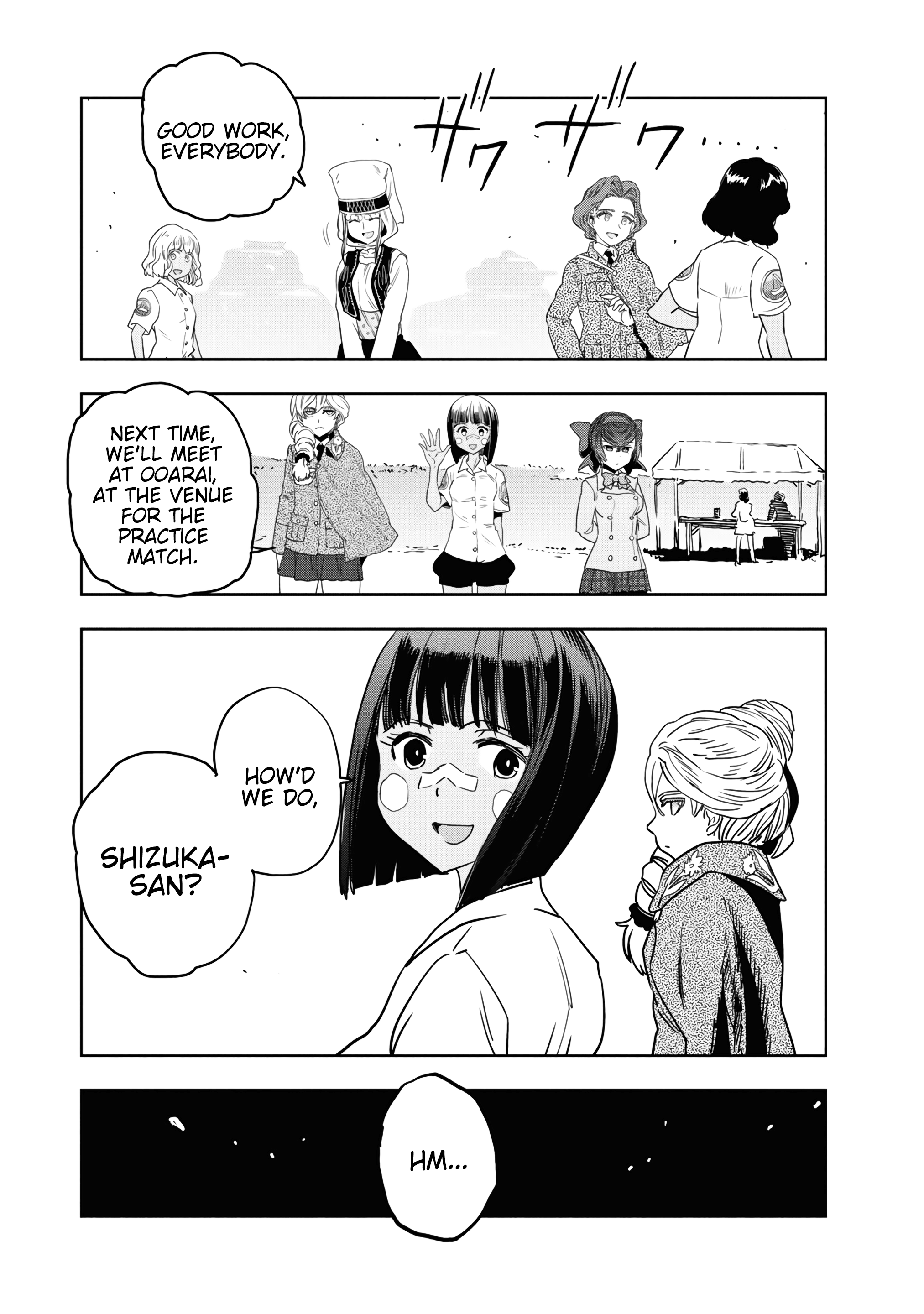 Girls & Panzer - Ribbon No Musha - Vol.14 Chapter 56: We Will Not Win With These Tanks