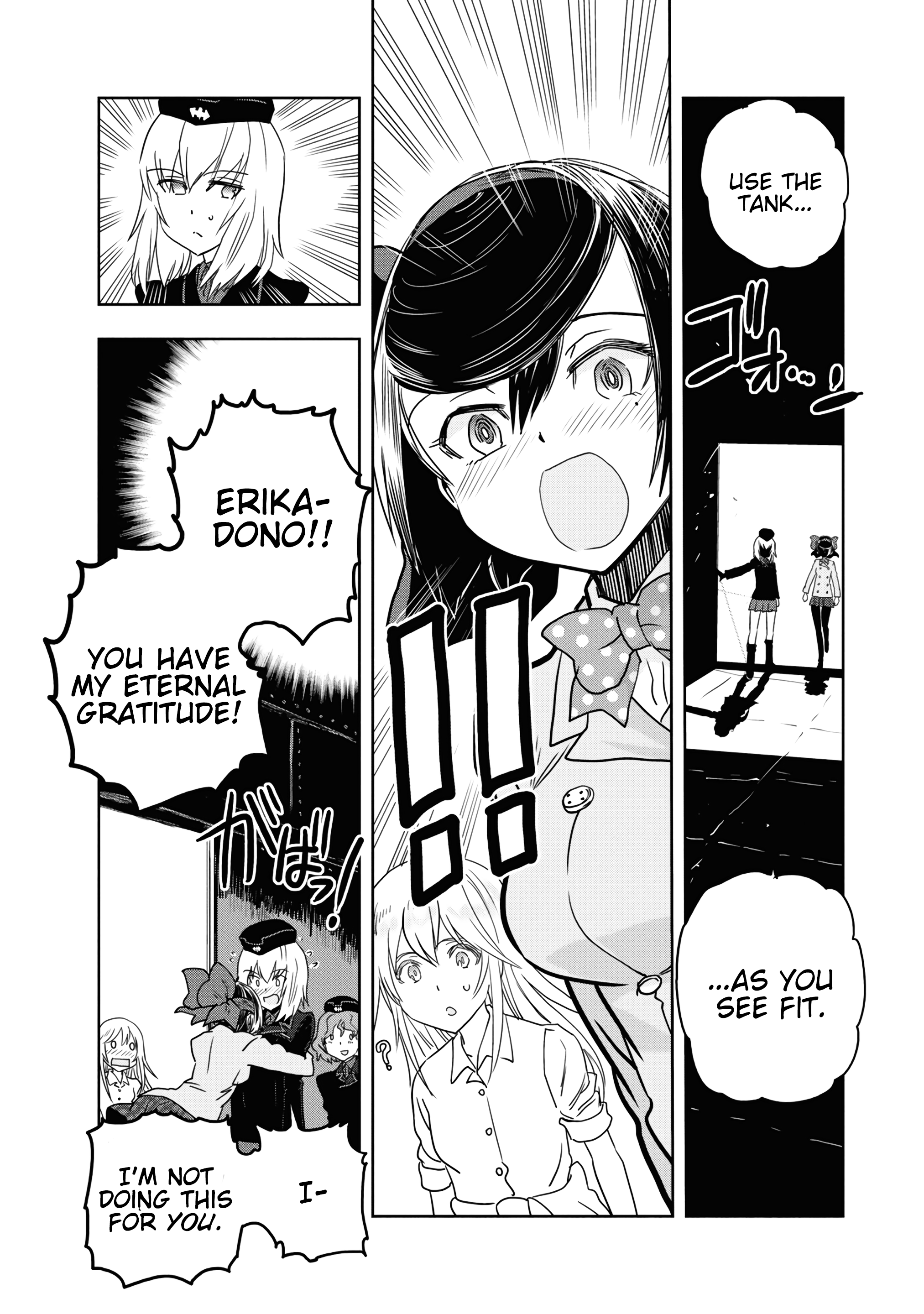 Girls & Panzer - Ribbon No Musha - Vol.14 Chapter 56: We Will Not Win With These Tanks