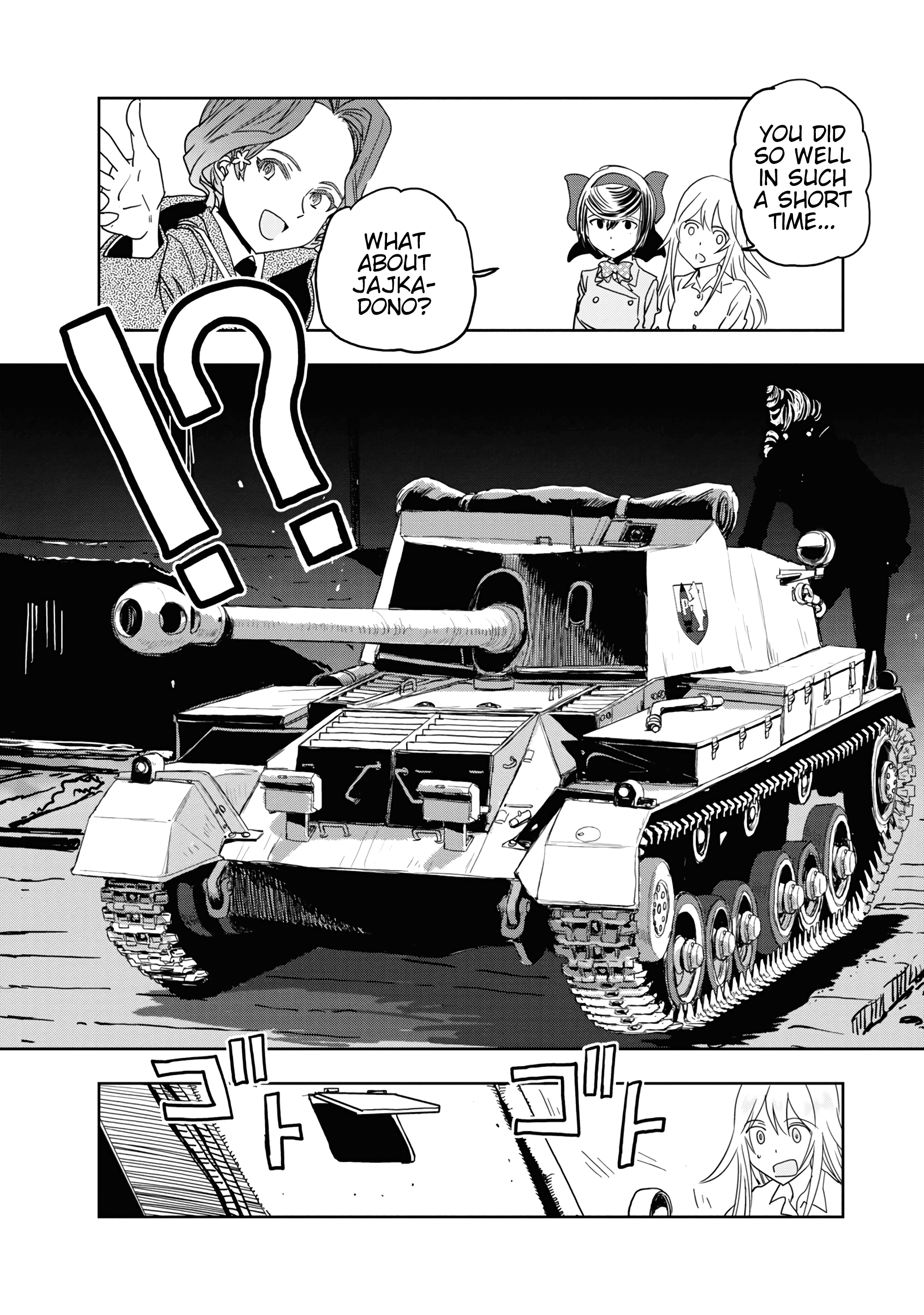 Girls & Panzer - Ribbon No Musha - Vol.14 Chapter 56: We Will Not Win With These Tanks