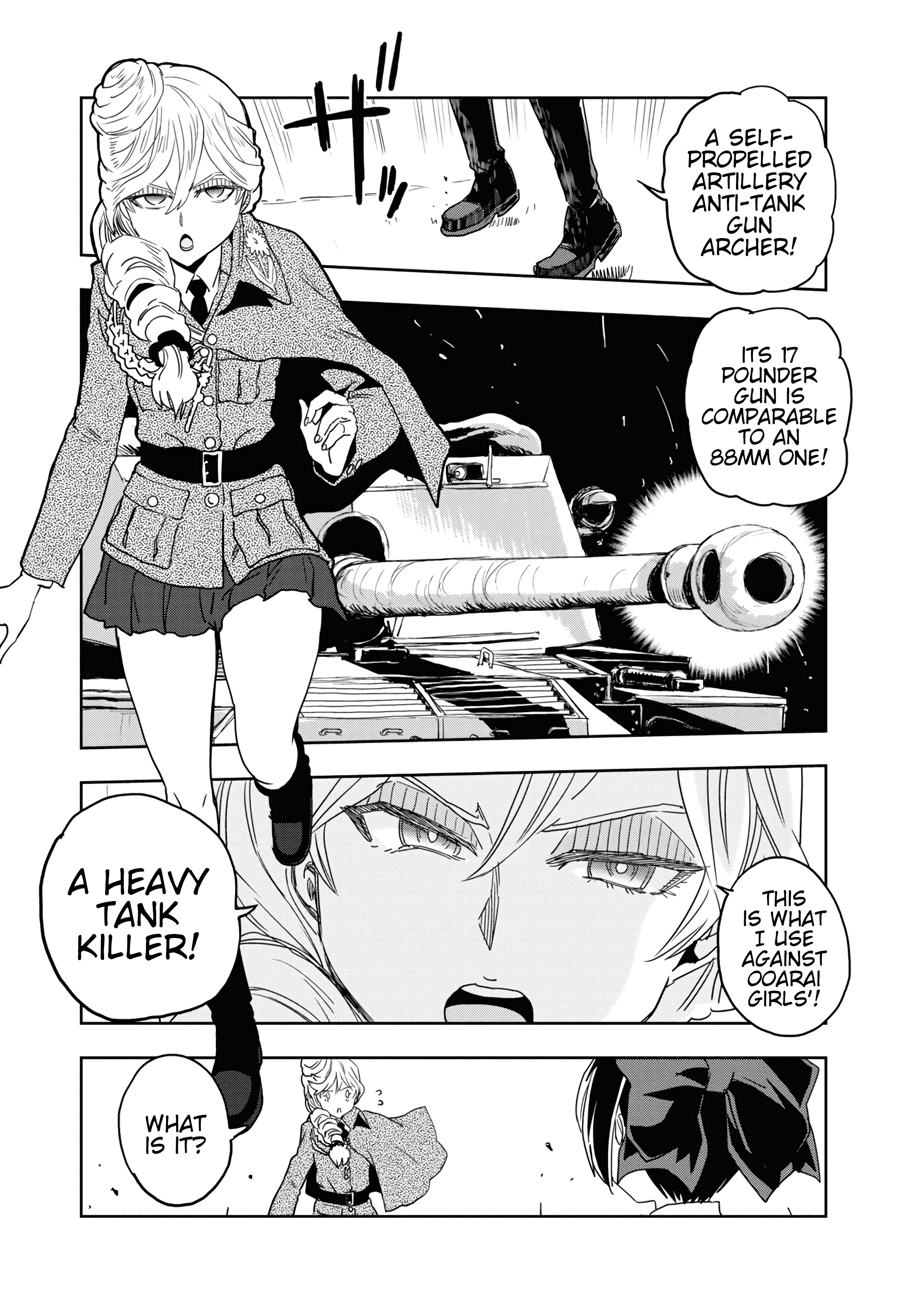 Girls & Panzer - Ribbon No Musha - Vol.14 Chapter 56: We Will Not Win With These Tanks