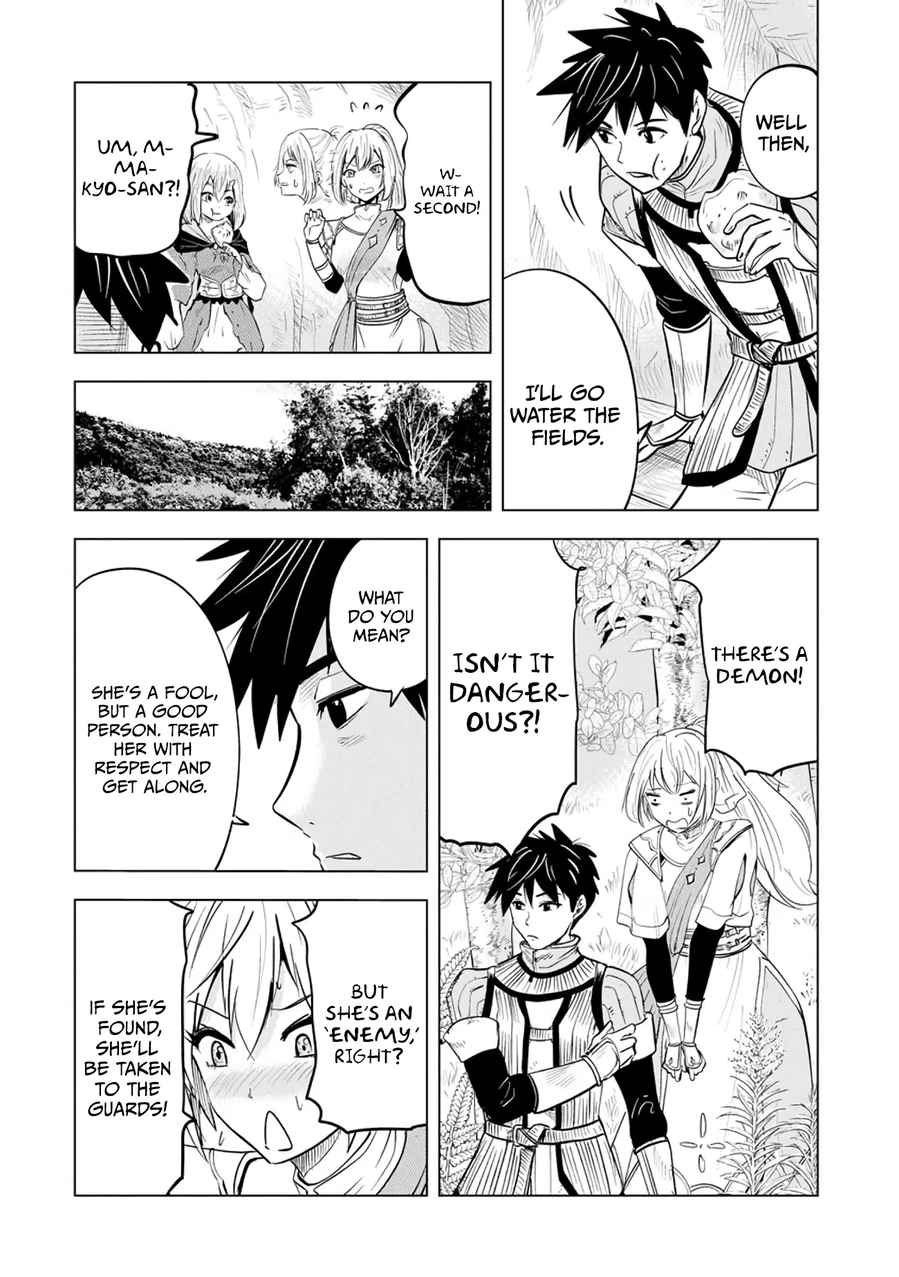 Makyou Seikatsu: Gakeppuchi Boukensha Ga Hikikomoru Ni Wa Hirosugiru - Chapter 7