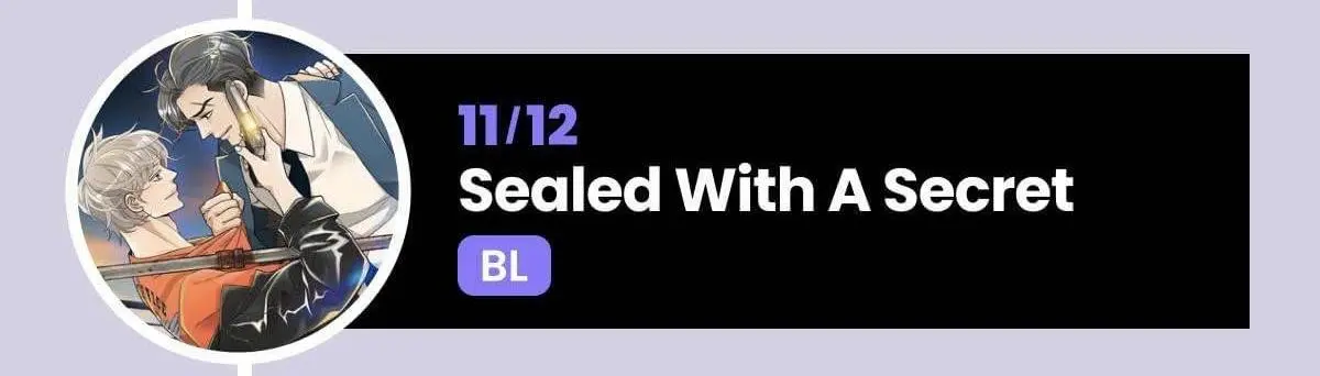 Sealed With A Secret - Notice. : Officials Soon (11/12)