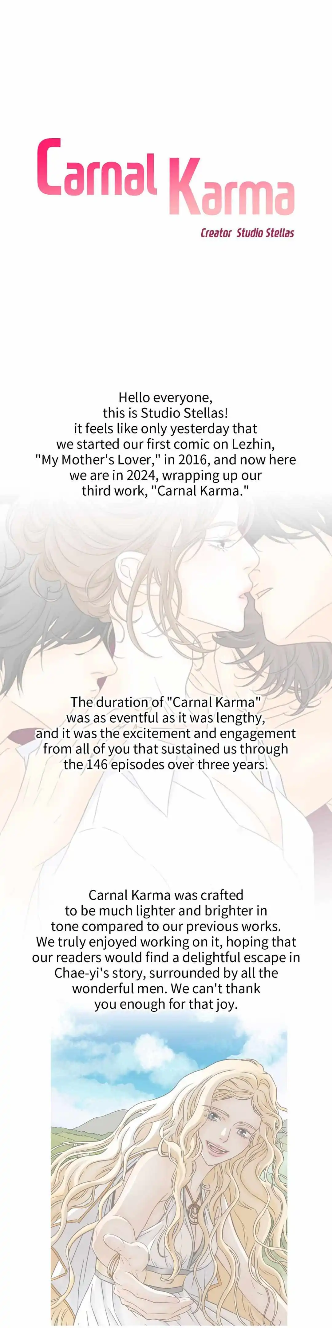 Carnal Karma - Afterword. : Creator's Note