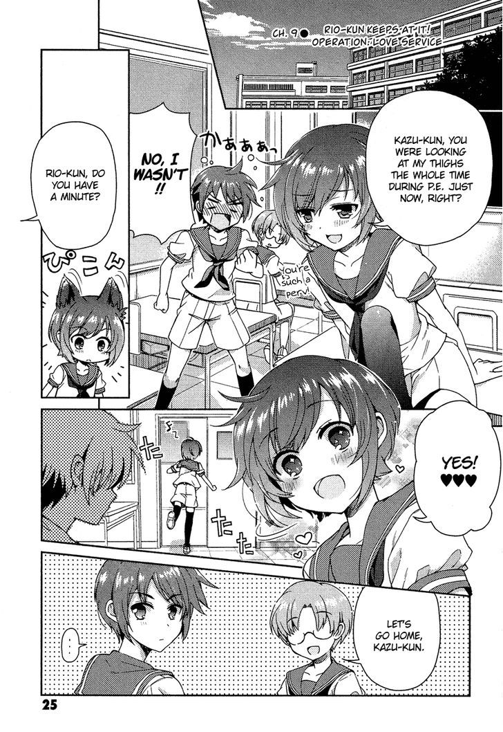 Otokonoko Wa Maid Fuku Ga Osuki!? - Vol.2 Chapter 9 : Rio-Kun Keeps At It! Operation: Love Service