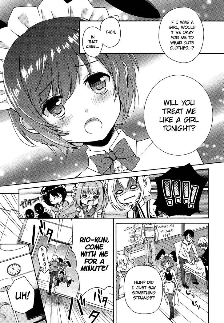 Otokonoko Wa Maid Fuku Ga Osuki!? - Vol.2 Chapter 9 : Rio-Kun Keeps At It! Operation: Love Service