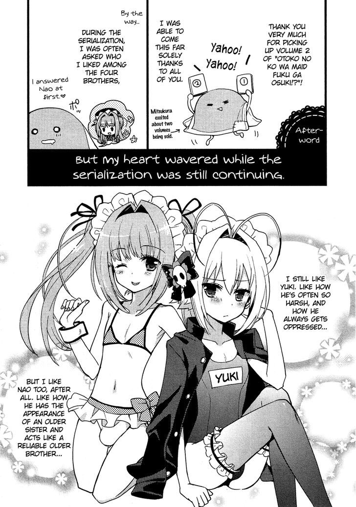 Otokonoko Wa Maid Fuku Ga Osuki!? - Vol.2 Chapter 14 : Welcome Home! Cherry Girls Is Always Here