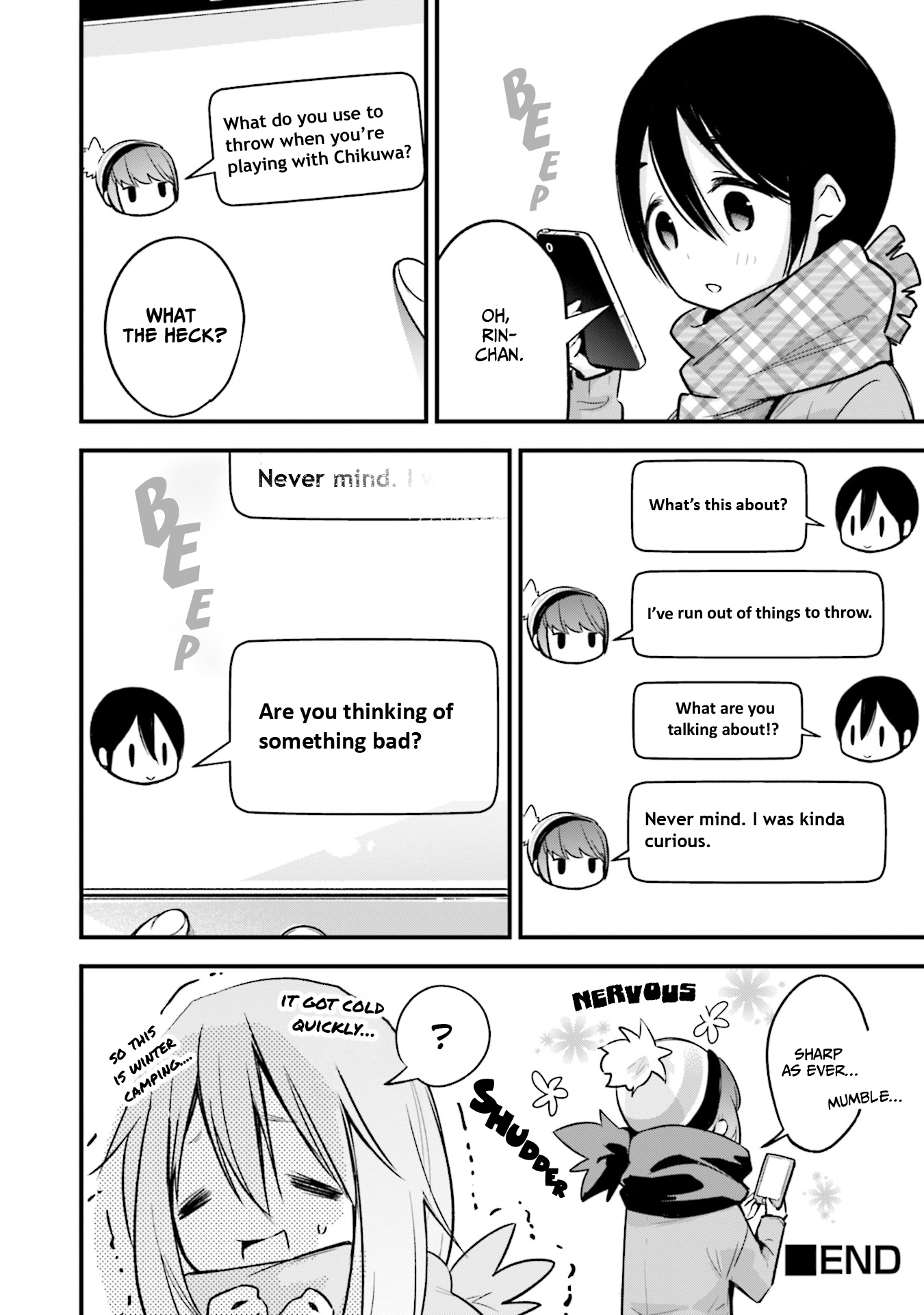 Yuru Camp △ Anthology Comic - Vol.1 Chapter 12: Rin's Awakening (Hayashi Ichi)