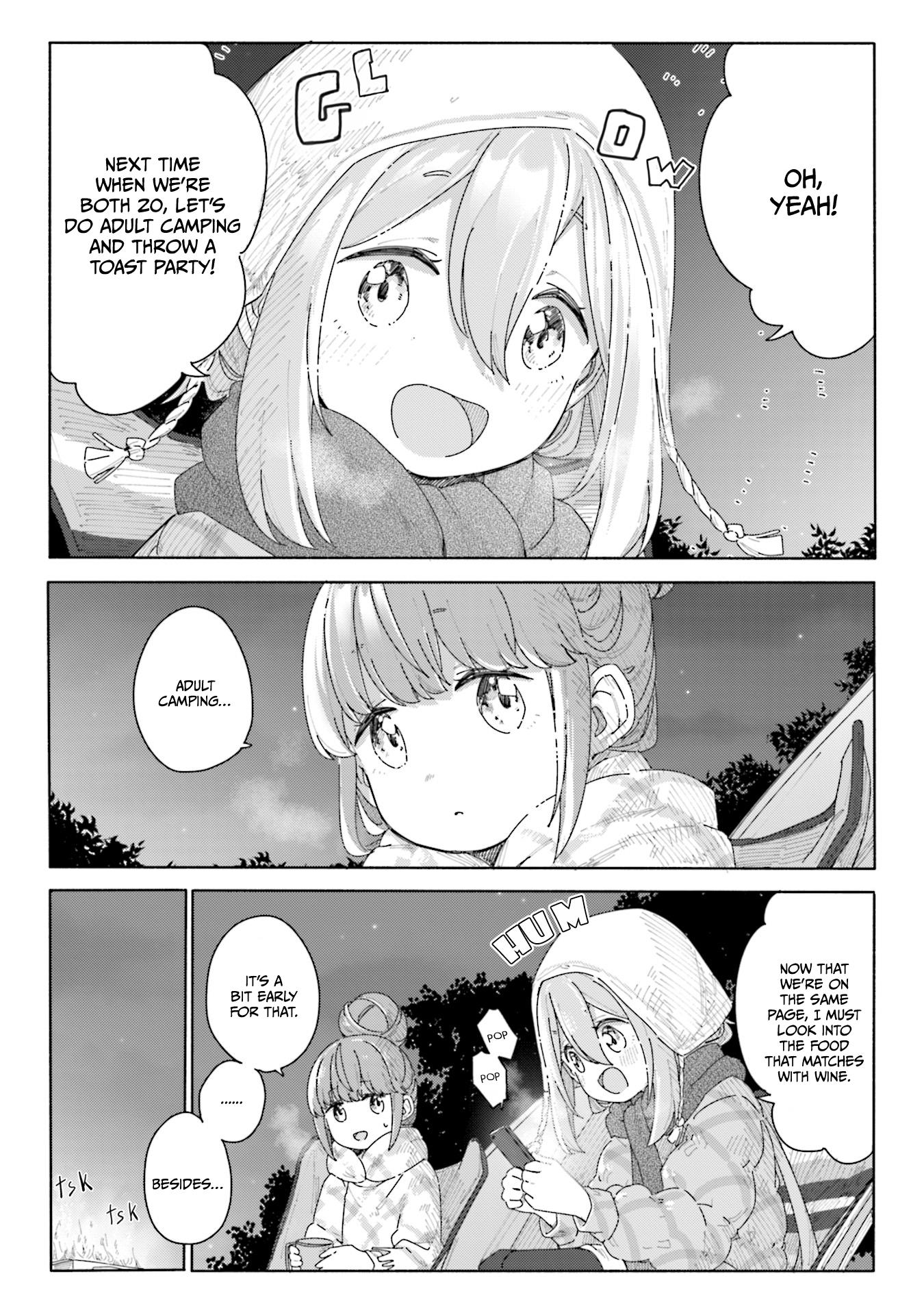 Yuru Camp △ Anthology Comic - Vol.2 Chapter 18: Each Way (Souma Kouhei / Kusaka-Shi)