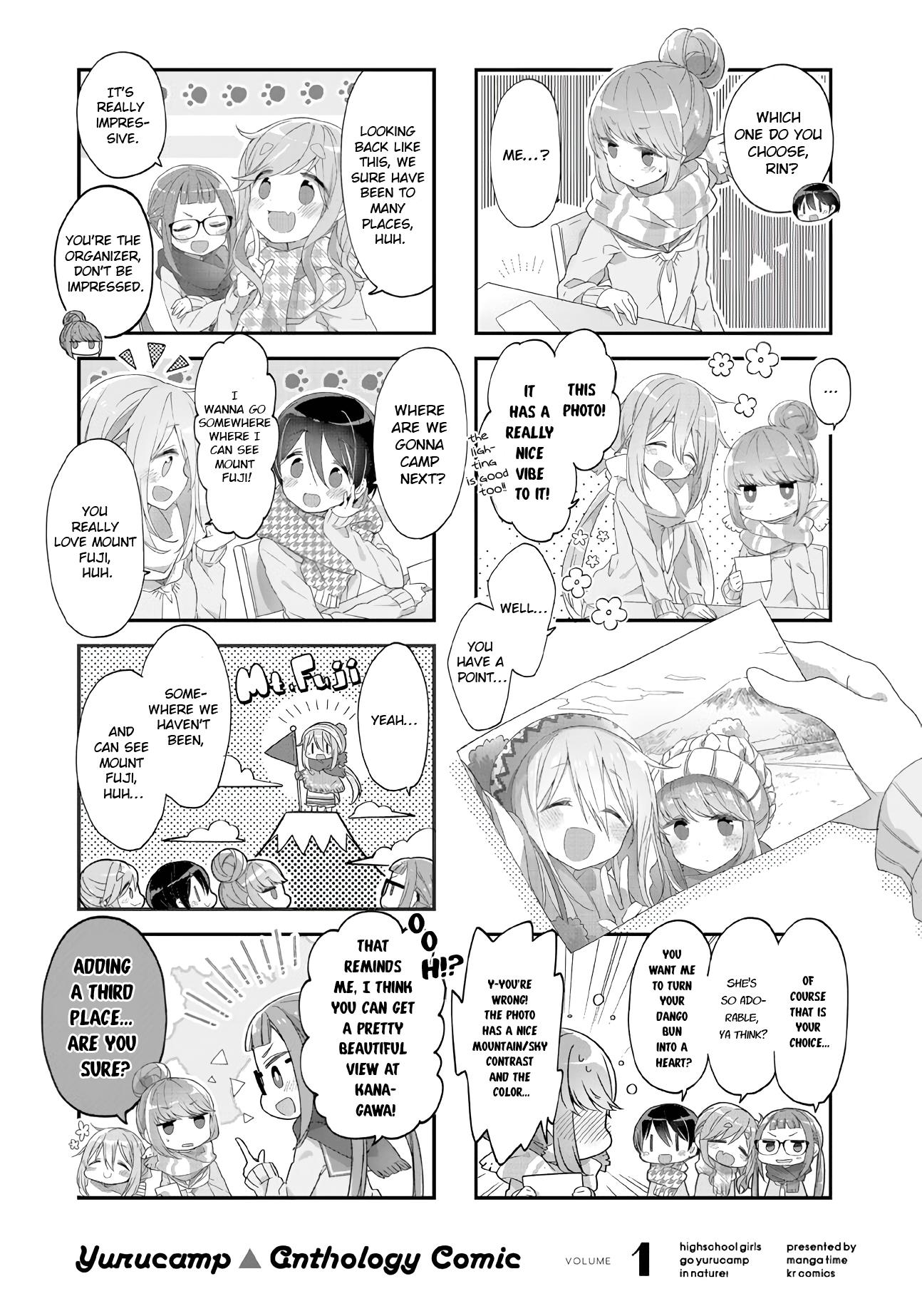 Yuru Camp △ Anthology Comic - Vol.1 Chapter 16.5: Extras