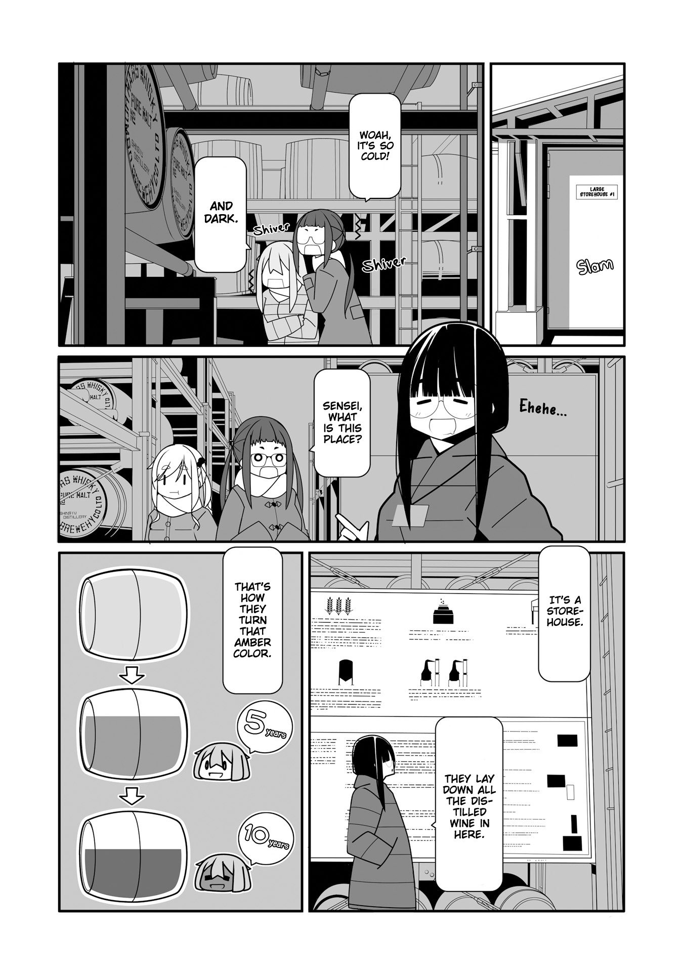 Yuru Camp △ Anthology Comic - Vol.1 Chapter 9: An Adult's Field Trip (Butternuts)