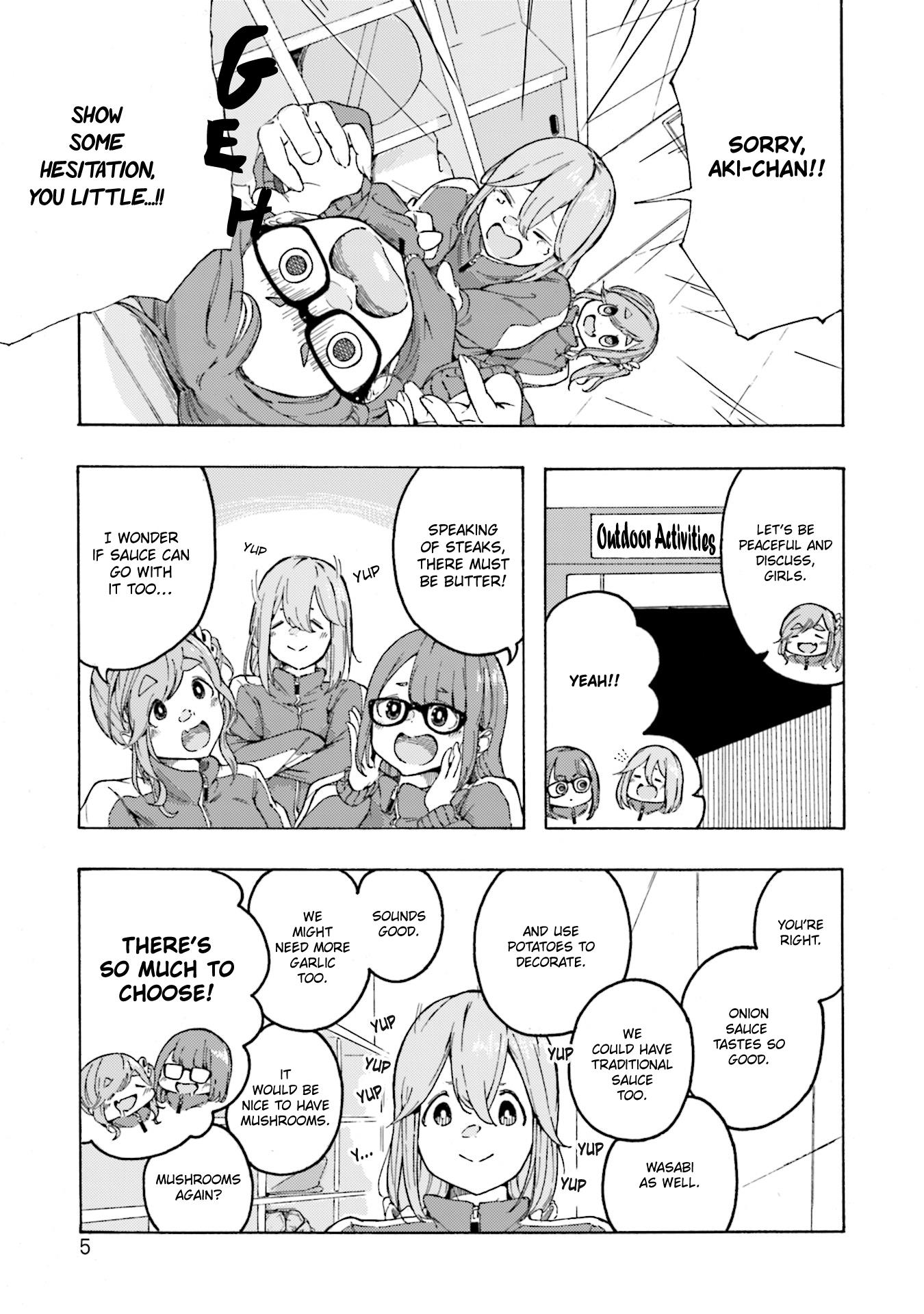 Yuru Camp △ Anthology Comic - Vol.2 Chapter 17: A5 Rank Beef