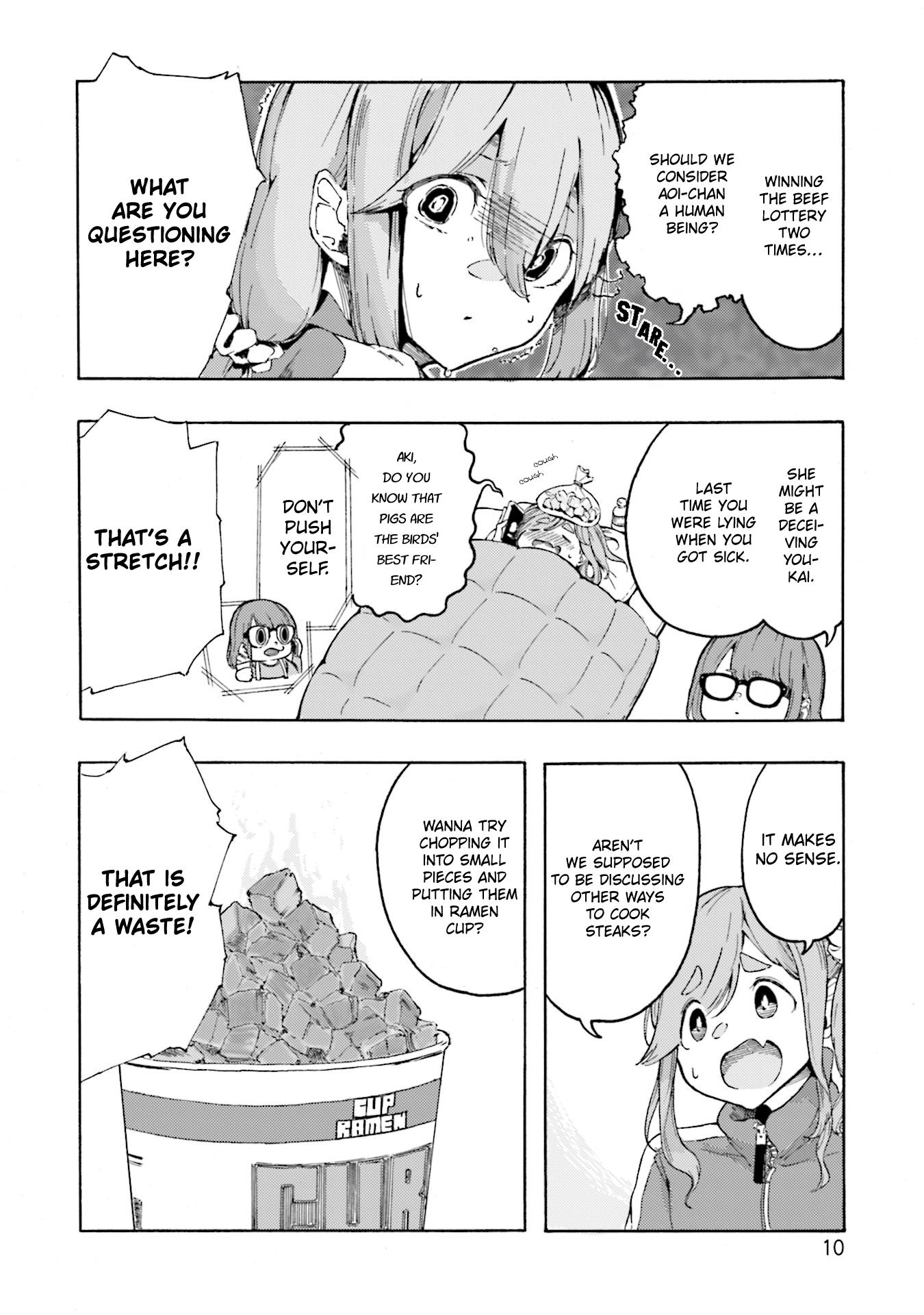 Yuru Camp △ Anthology Comic - Vol.2 Chapter 17: A5 Rank Beef