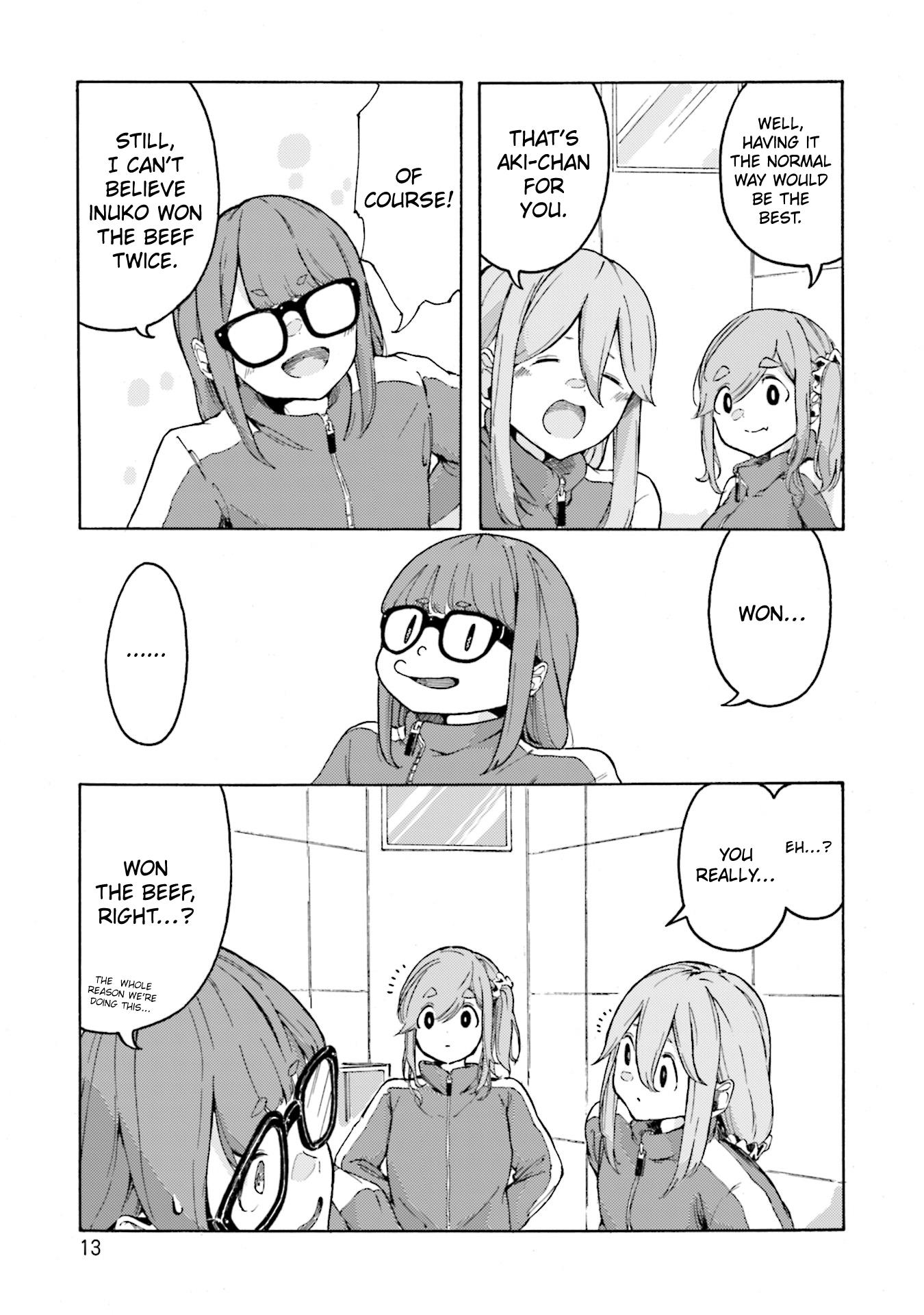 Yuru Camp △ Anthology Comic - Vol.2 Chapter 17: A5 Rank Beef