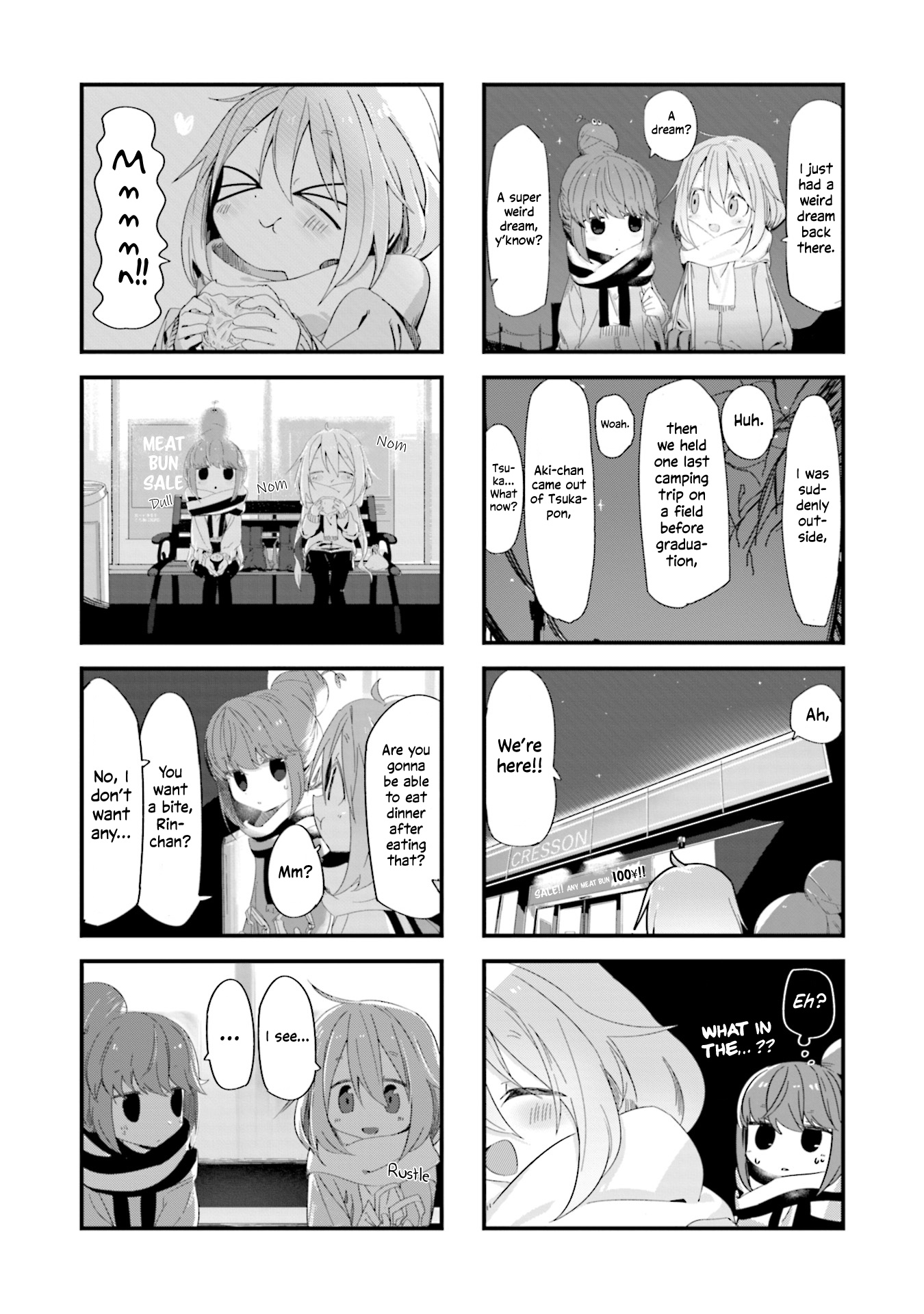 Yuru Camp △ Anthology Comic - Vol.1 Chapter 4: Friday Sleeping Nadeshiko (Kokamumo)