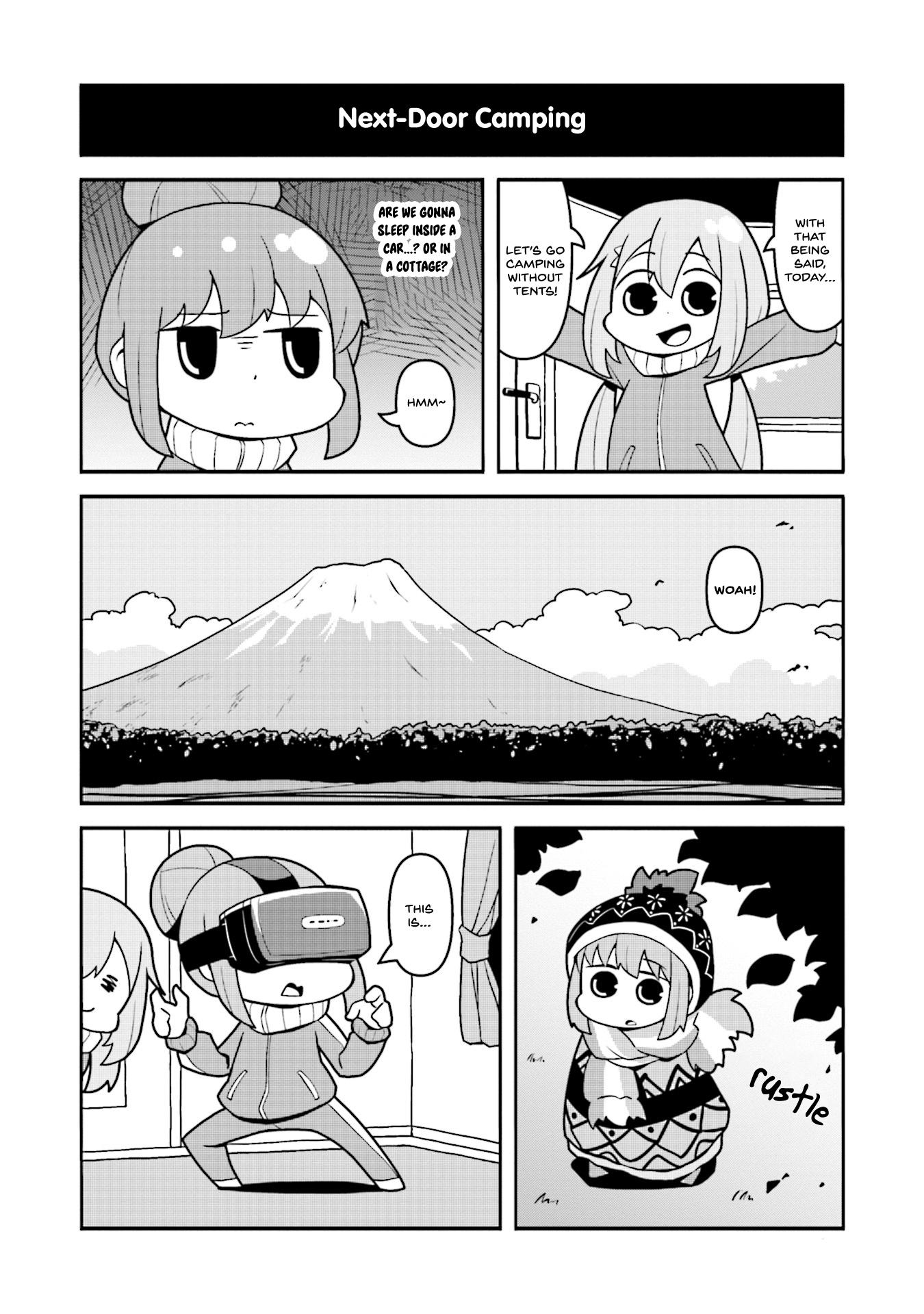 Yuru Camp △ Anthology Comic - Vol.1 Chapter 7: Push Start (Papa)