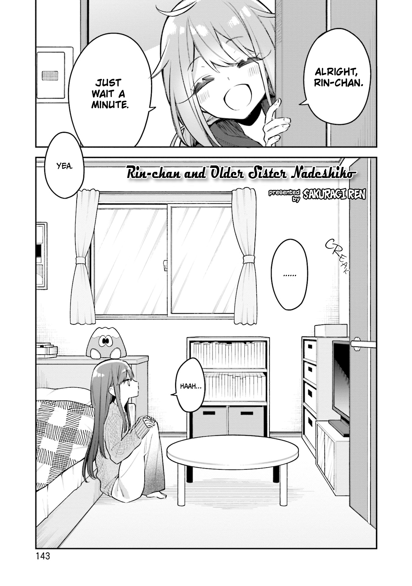 Yuru Camp △ Anthology Comic - Vol.1 Chapter 15: Rin-Chan And Older Sister Nadeshiko (Sakuragi Ren)