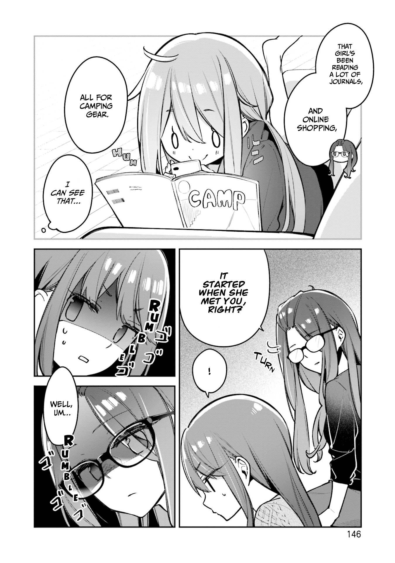 Yuru Camp △ Anthology Comic - Vol.1 Chapter 15: Rin-Chan And Older Sister Nadeshiko (Sakuragi Ren)