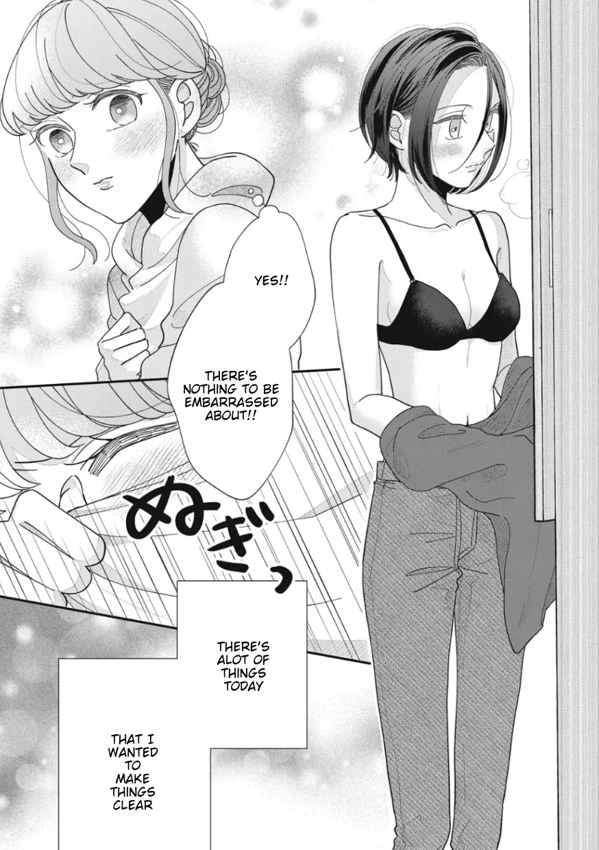 Watashi To Kanojo No Kawaii Koi No Hajime Kata - Vol.1 Chapter 16: Hanging Out Naked With Friends?! (4)