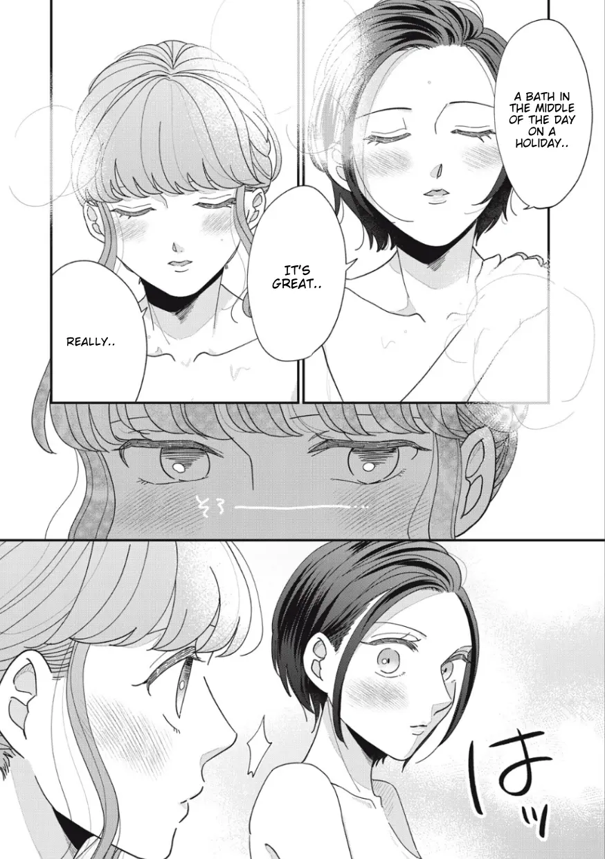 Watashi To Kanojo No Kawaii Koi No Hajime Kata - Vol.1 Chapter 16: Hanging Out Naked With Friends?! (4)